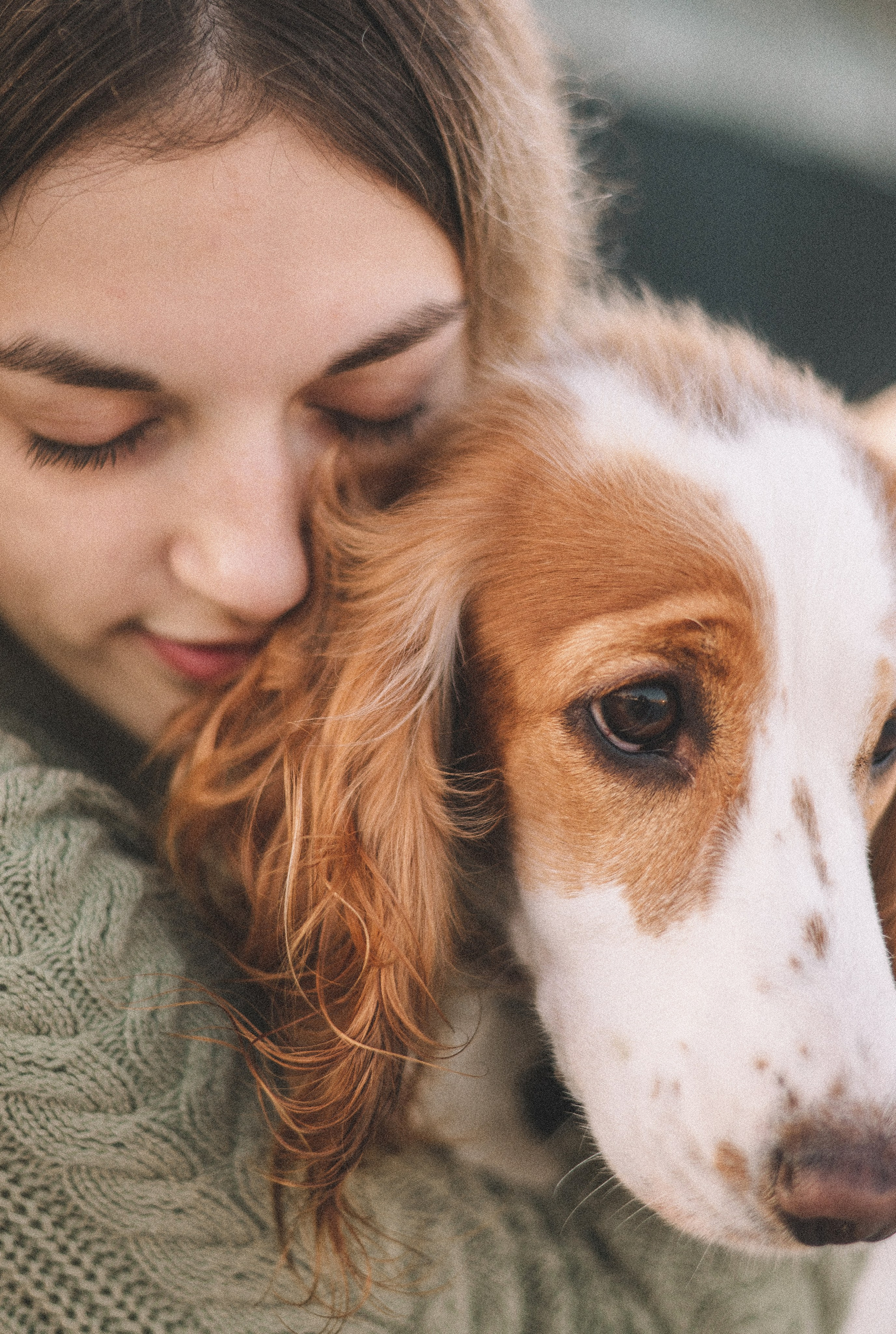 Маша и Вега. Фотограф-анималист Богданова Полина