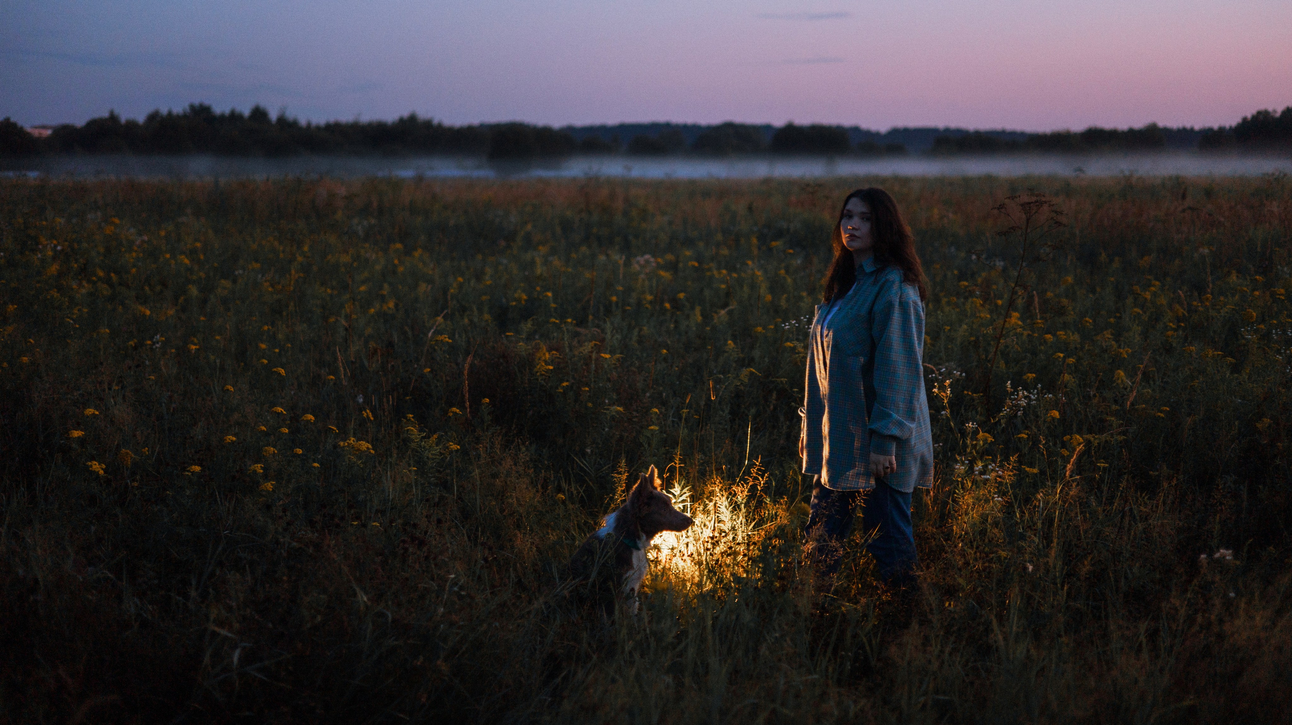 Полина и Паддингтон. Фотограф-анималист Богданова Полина