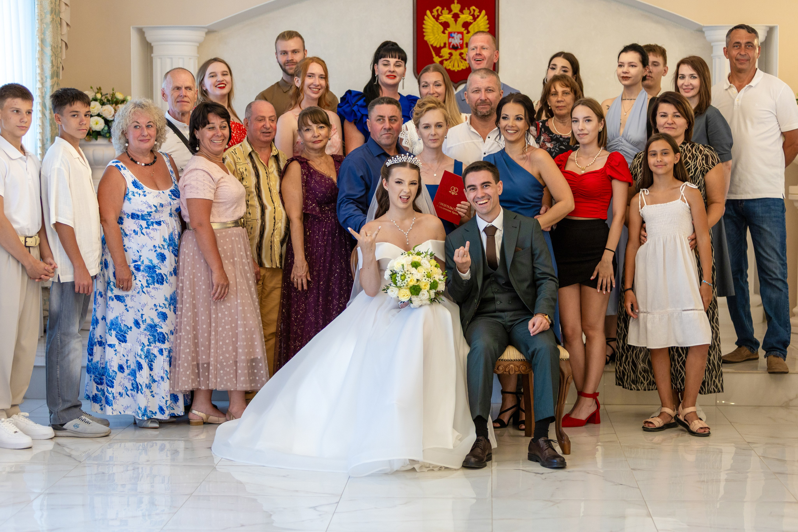 ЗАГС Роман и Валерия. Репортажный фотограф Анапа