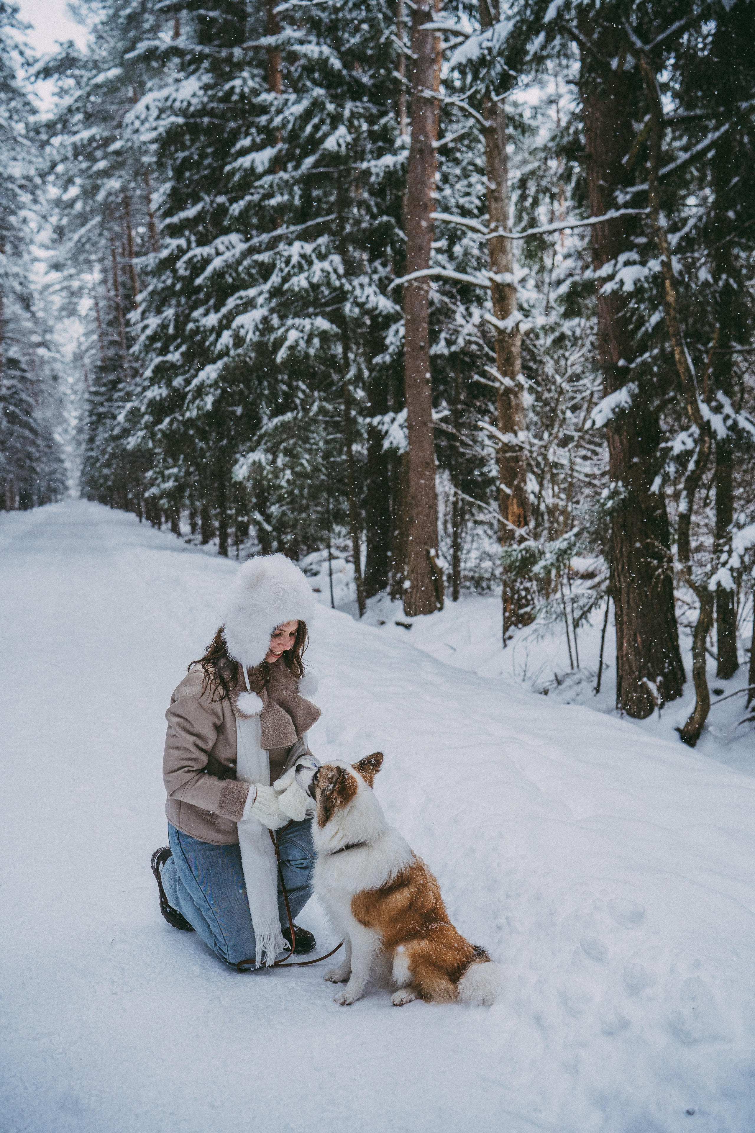 Катя, Анатолий и Елай. Фотограф анималист в Москве и Санкт-Петербурге Свиридова Анна