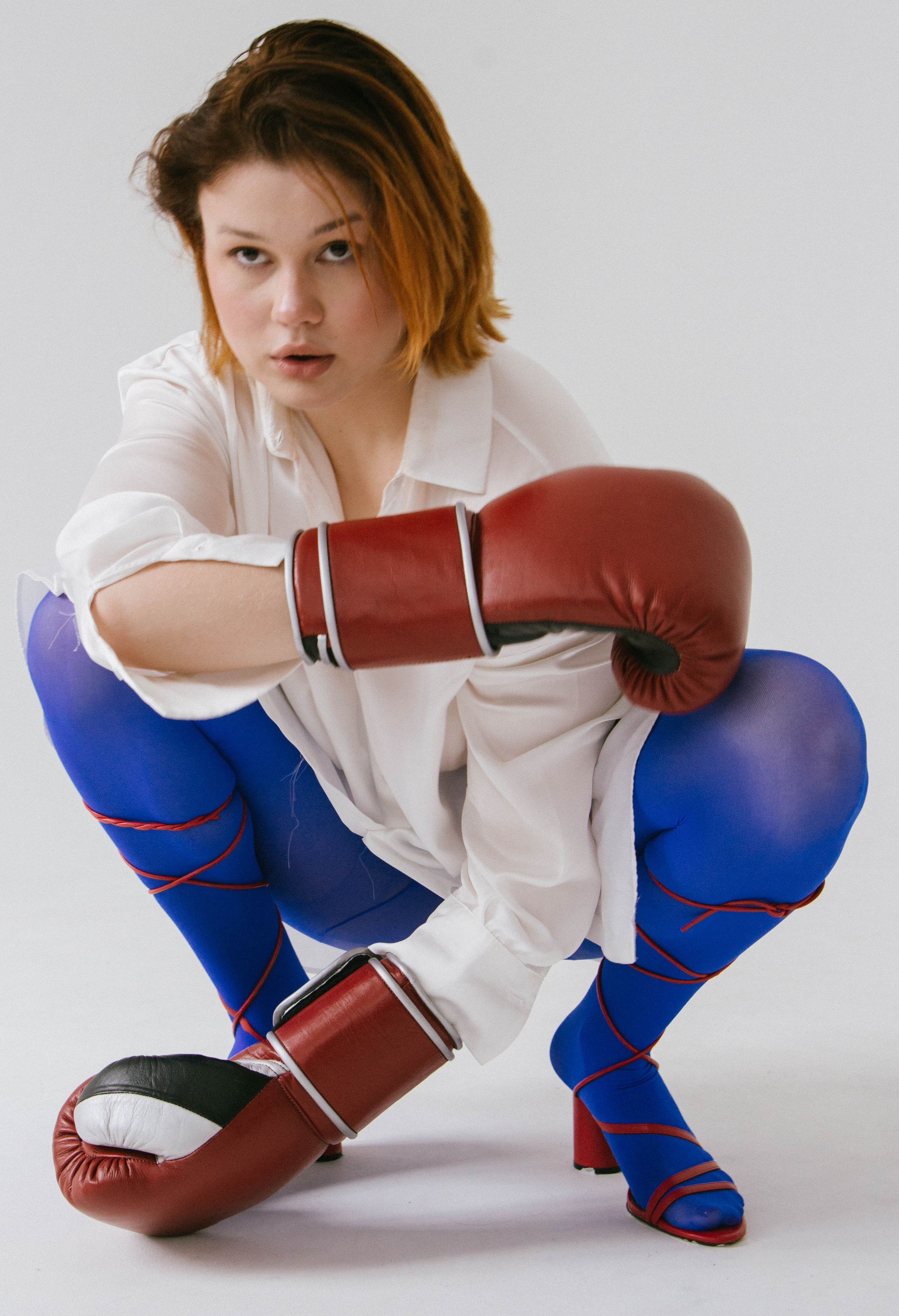 Контент и визуал для боксёра Лизы. Ксения Glossa. Портретный и репортажный фотограф в Самаре