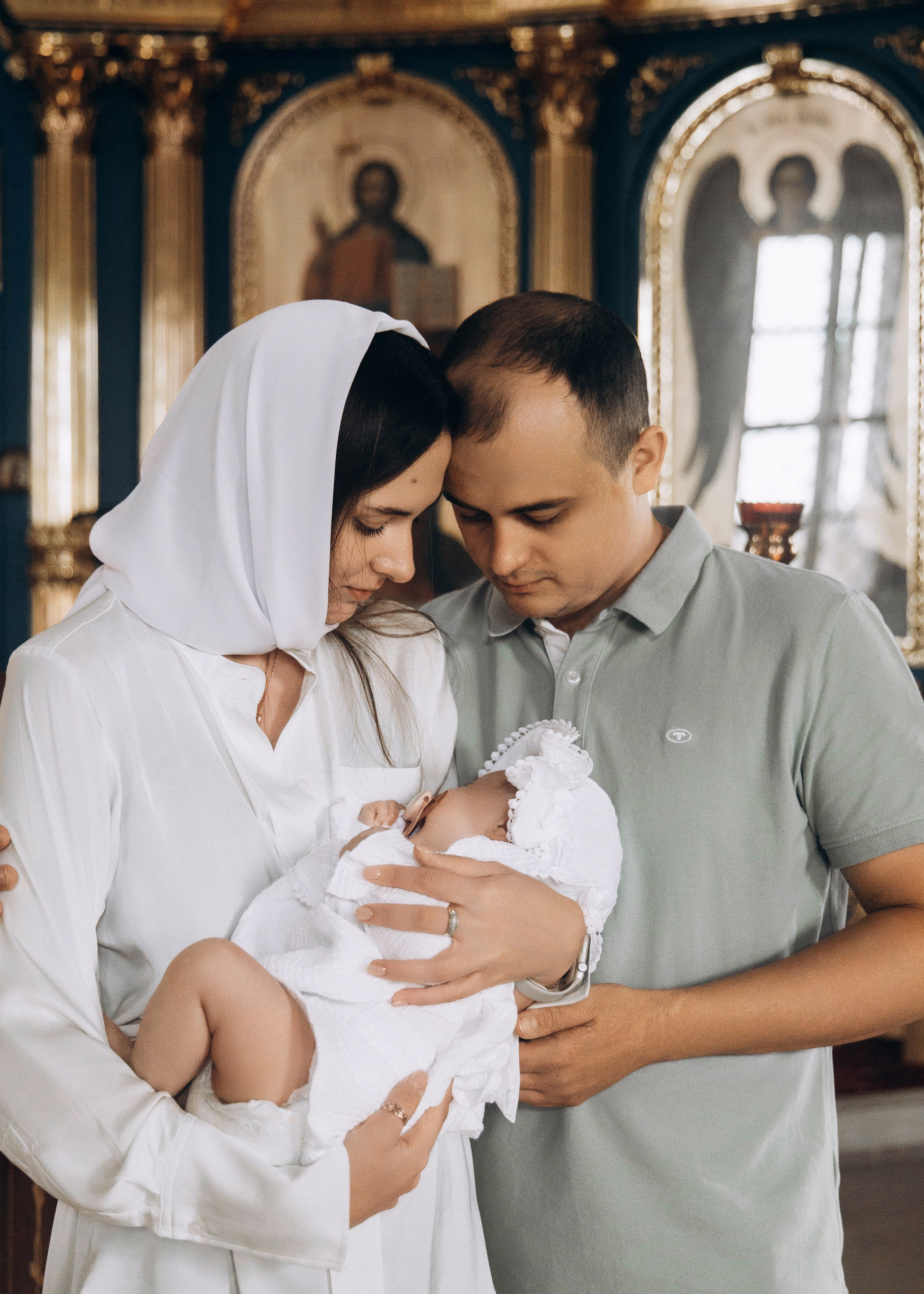 КРЕЩЕНИЕ. Фотосессия новорожденных в Москве и Московской области