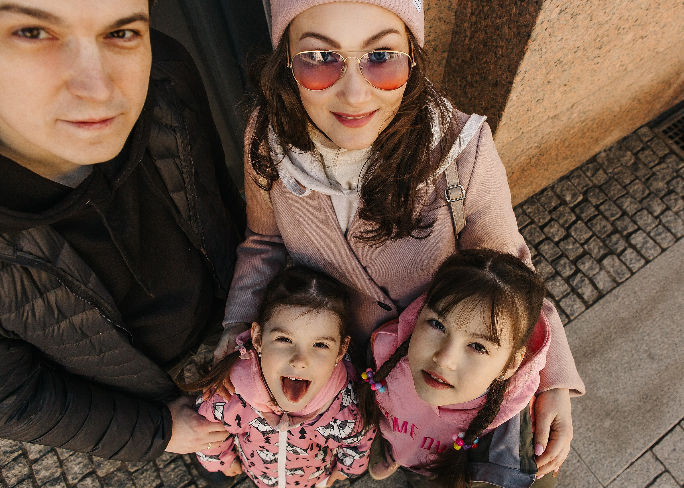 Лена, Сережа, Настя и Катюша. Семейный и портретный фотограф в Санкт-Петербурге