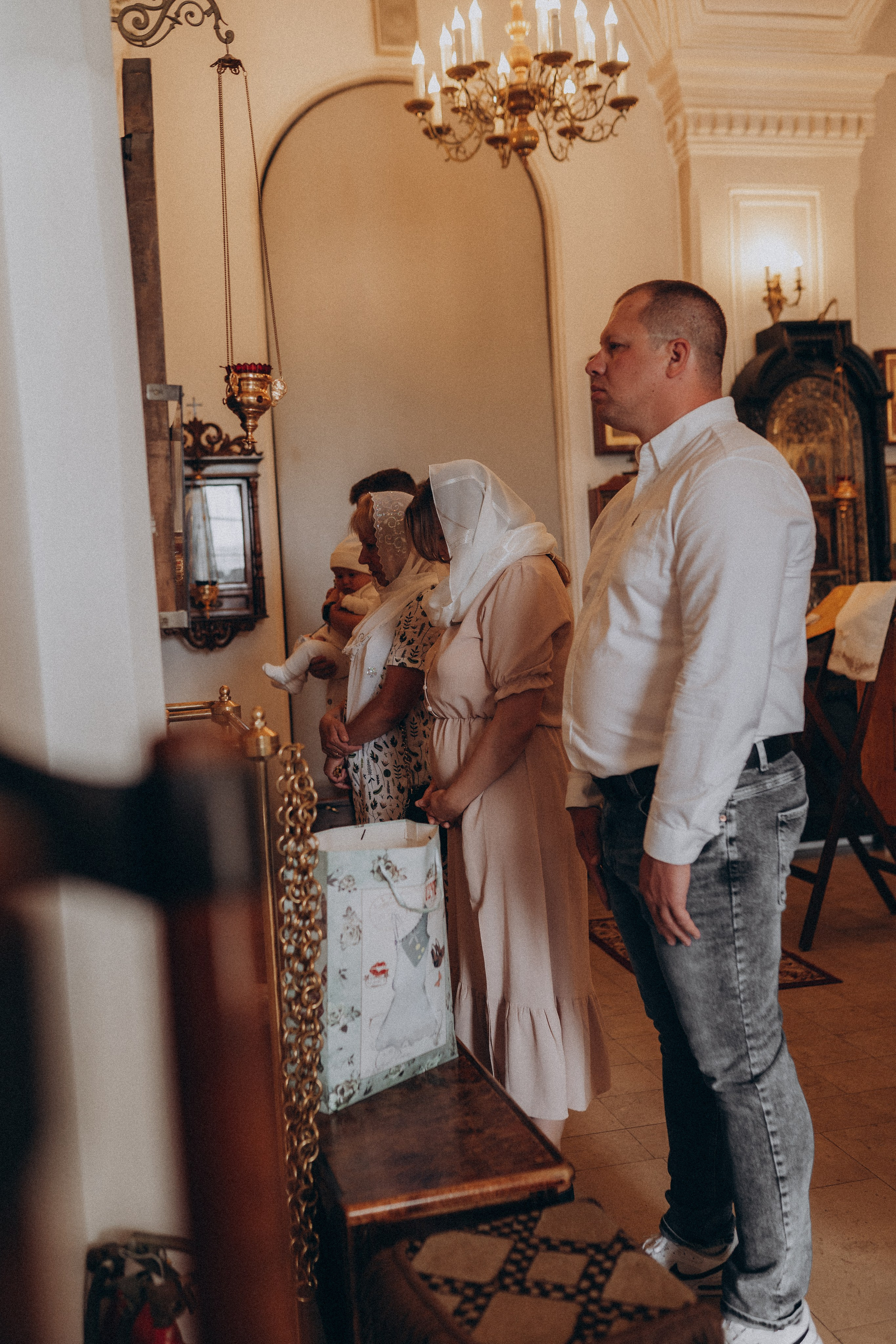 Крещение Димы. Фотограф Торопец Кристина Абрамова Kanwellia photography