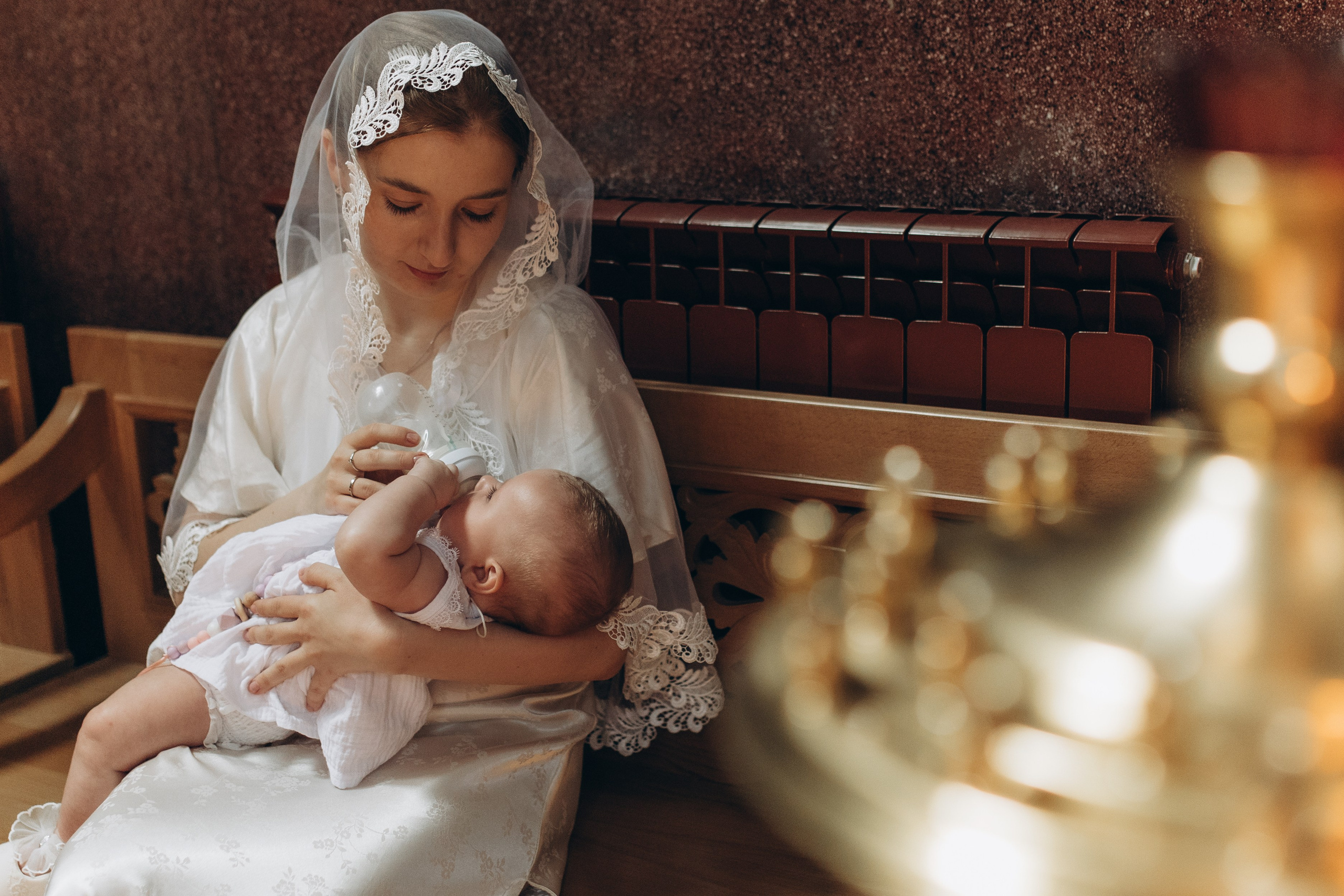 Крещение Марии. Семейный фотограф в Краснодаре Виктория Кокоулина