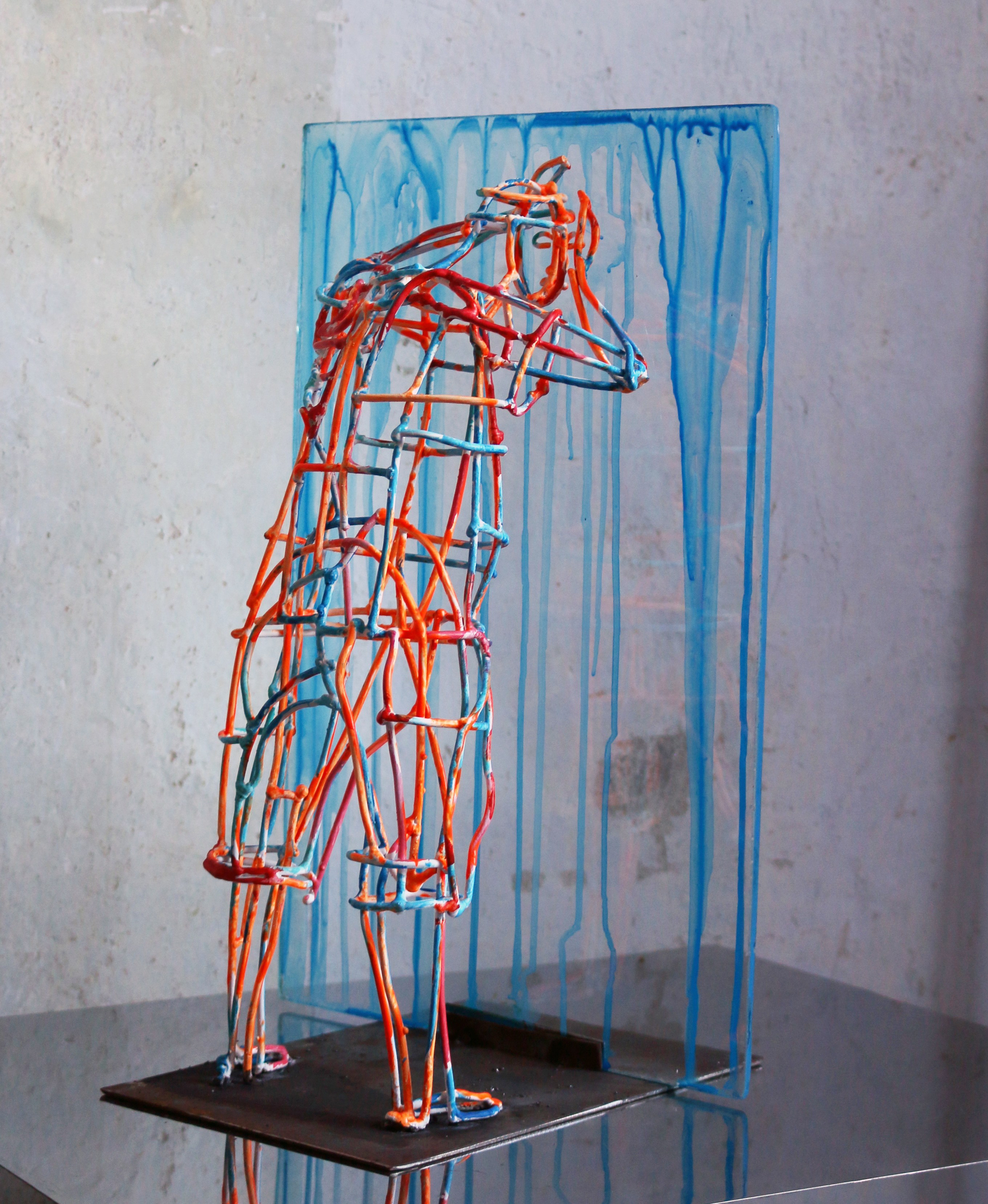 Подсматривающий_2020. Художник — скульптор Антонина Фатхуллина