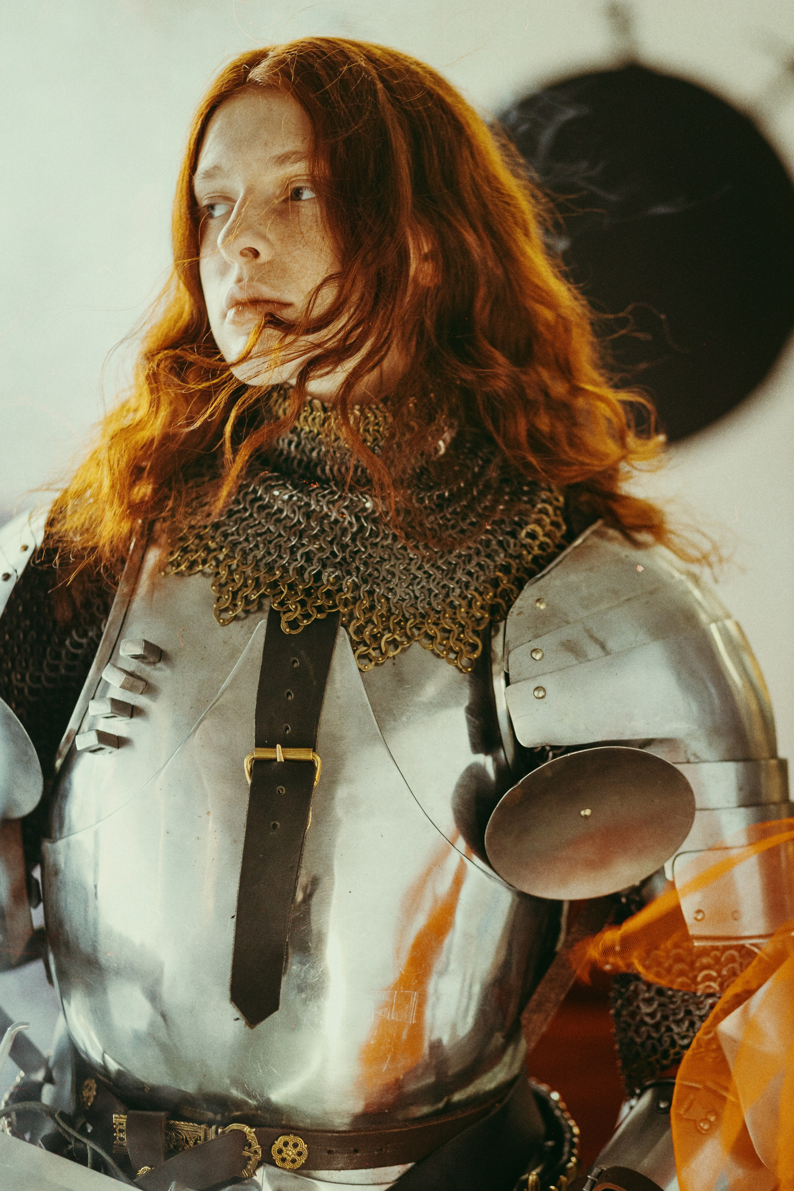 Леди рыцарь — фотосессия в Выборге