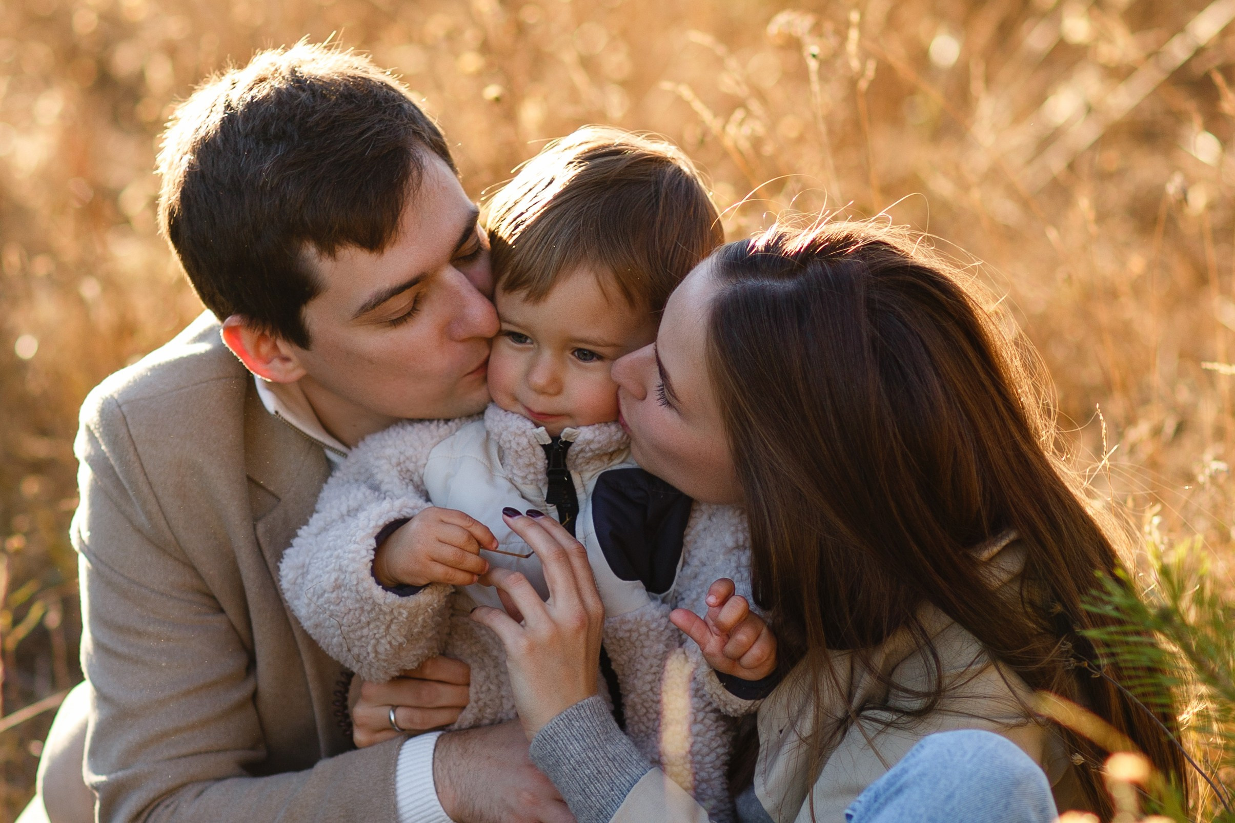 Осенняя прогулка на Барских прудах. Семейный фотограф Фрязино Зрячева Кристина