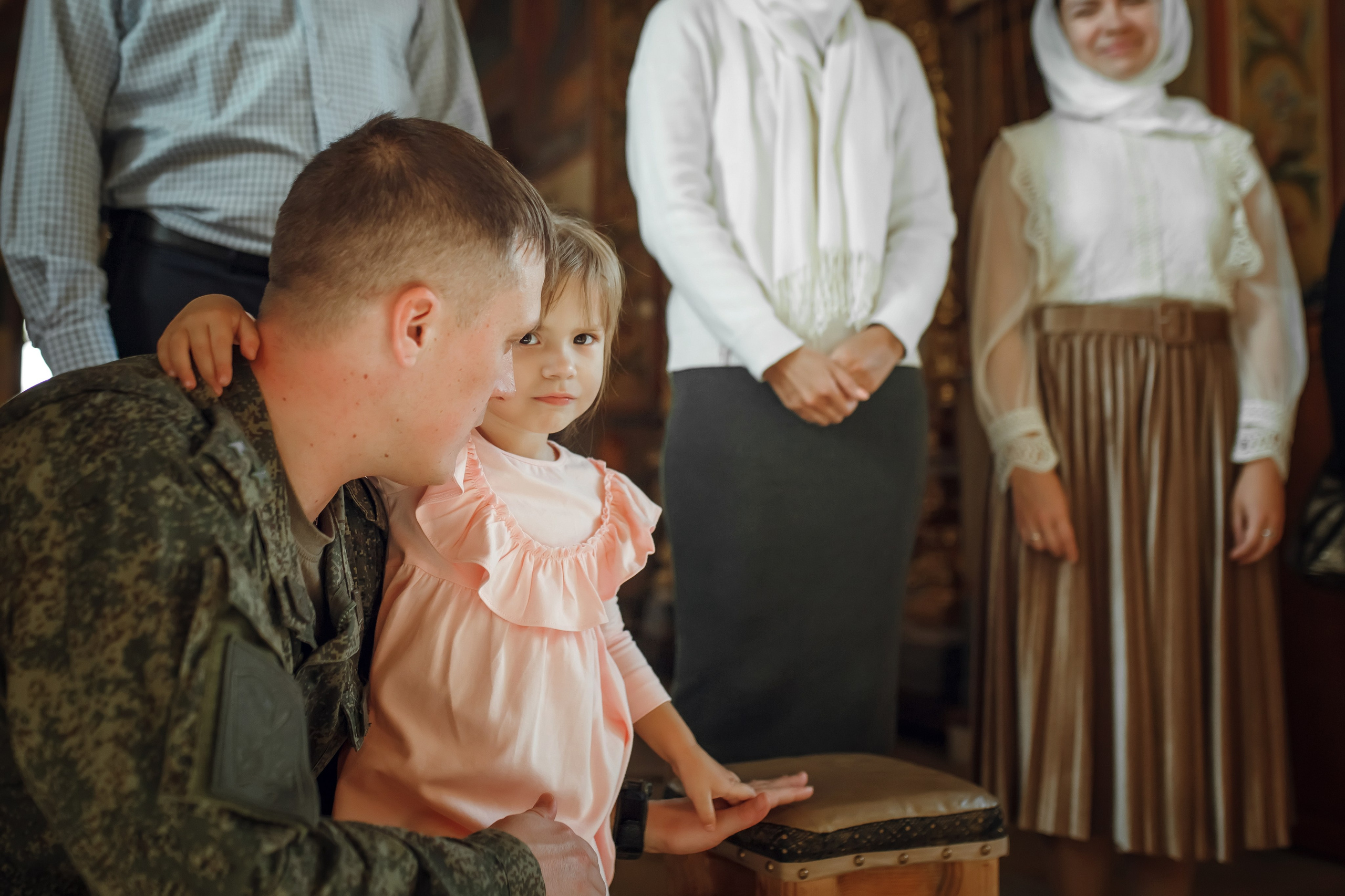Крещение Мирославы. Фотограф на Крещение, семейный фотограф в Москве