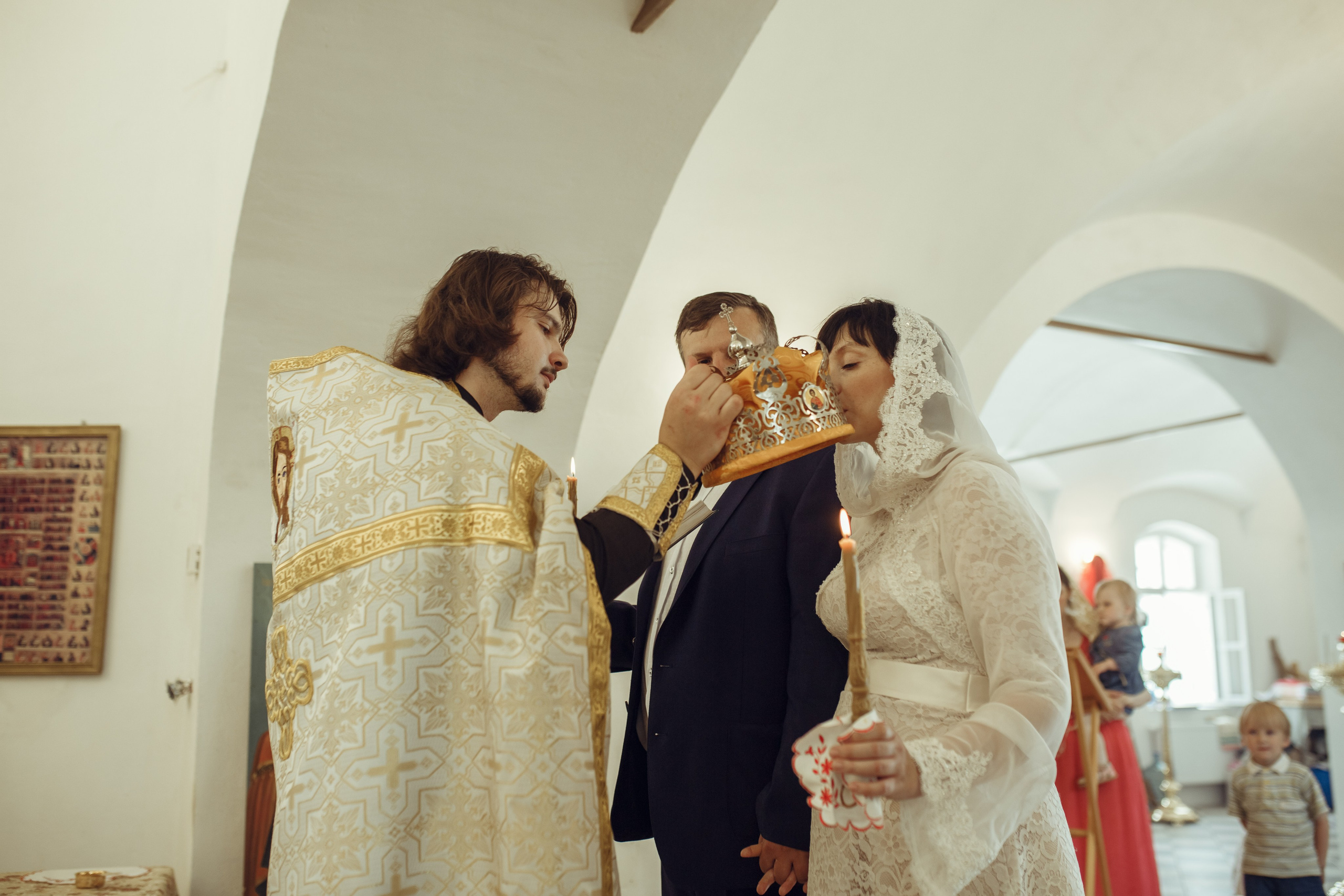 Венчание Оксаны и Дениса. Фотограф на Крещение, семейный фотограф в Москве