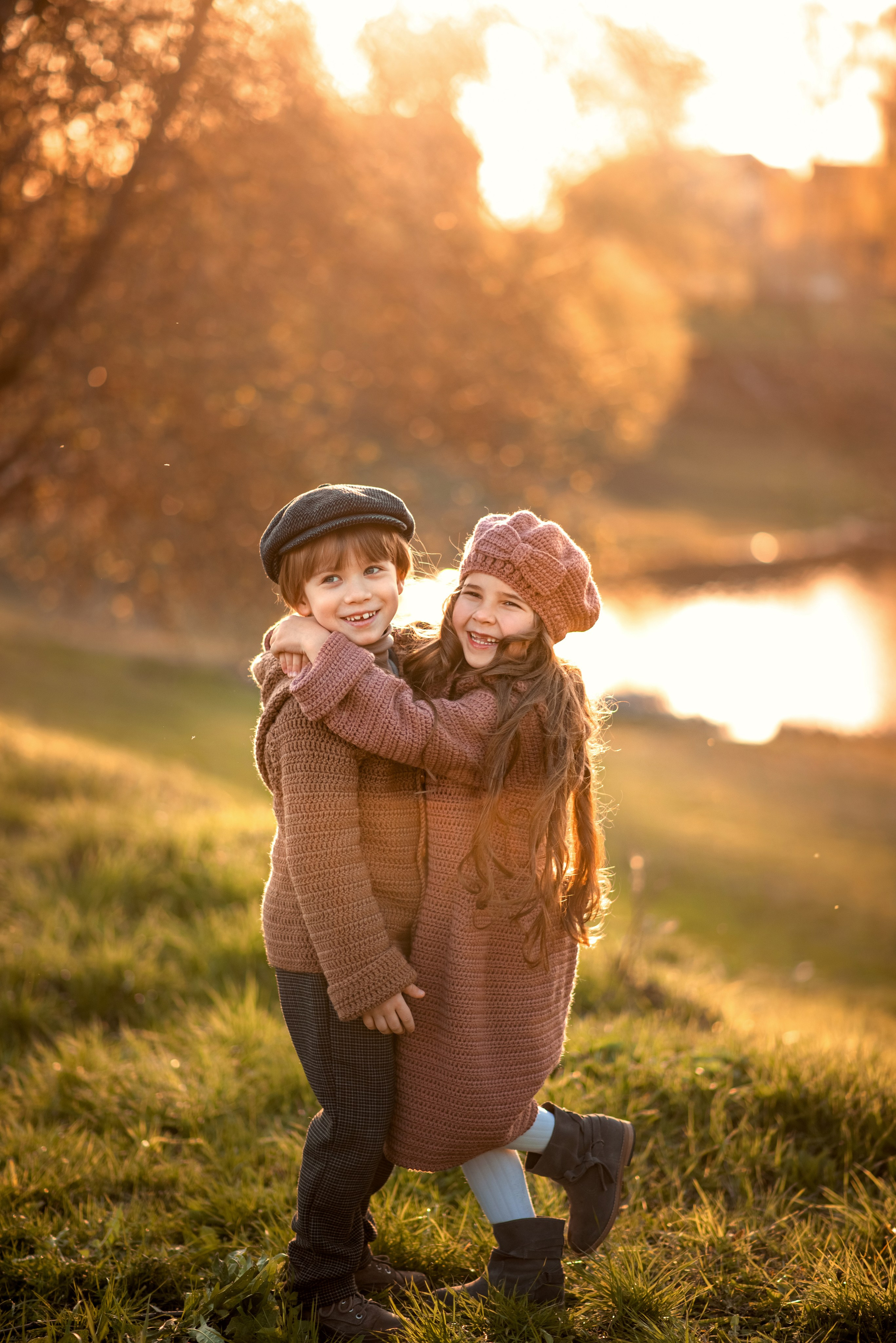 Лев и Диана. Детская фотосессия в парке. Семейный и детский фотограф в Туле Светлана Воронкова
