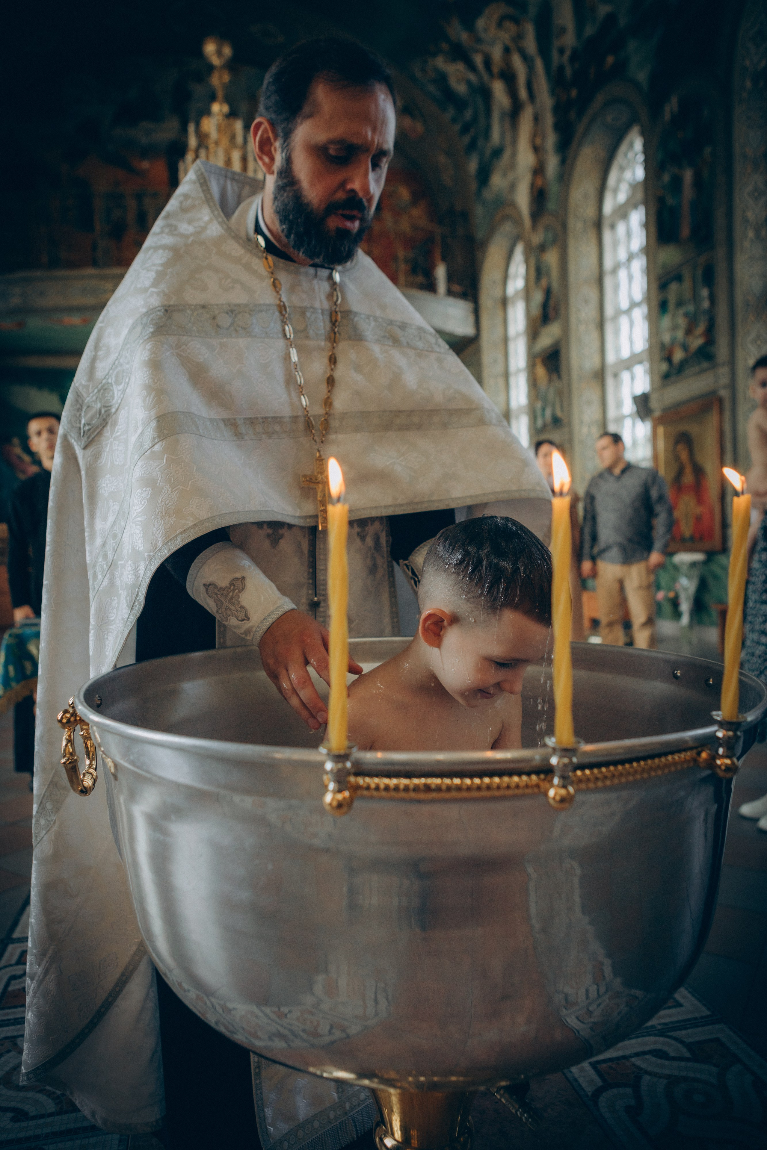 Крещение Николая и Даниила. Семейный фотограф и фотограф на роды в Ростове-на-Дону Мухина Виктория