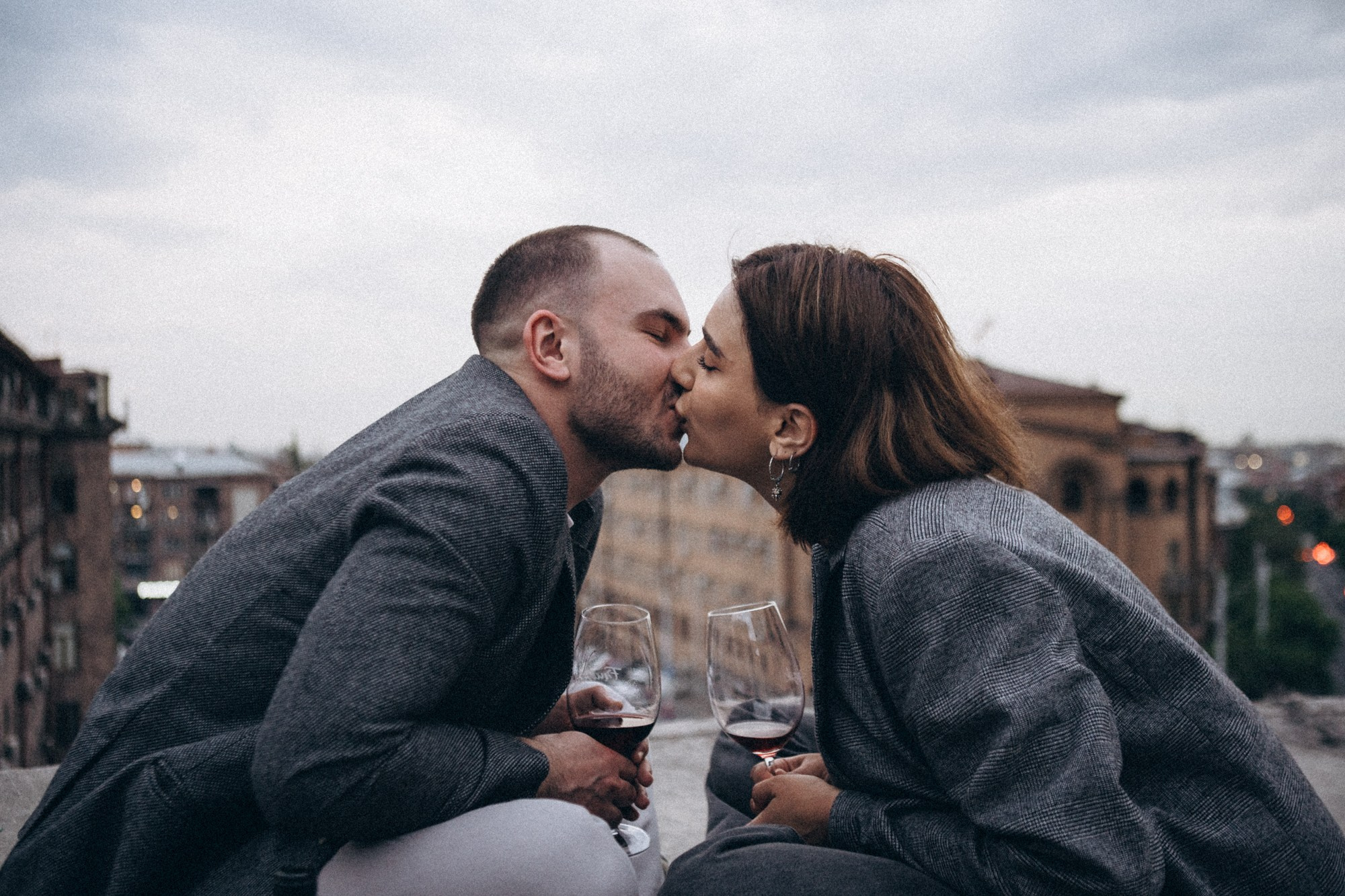 Пить вино на крыше. Даша Яковенко Фотограф Спб
