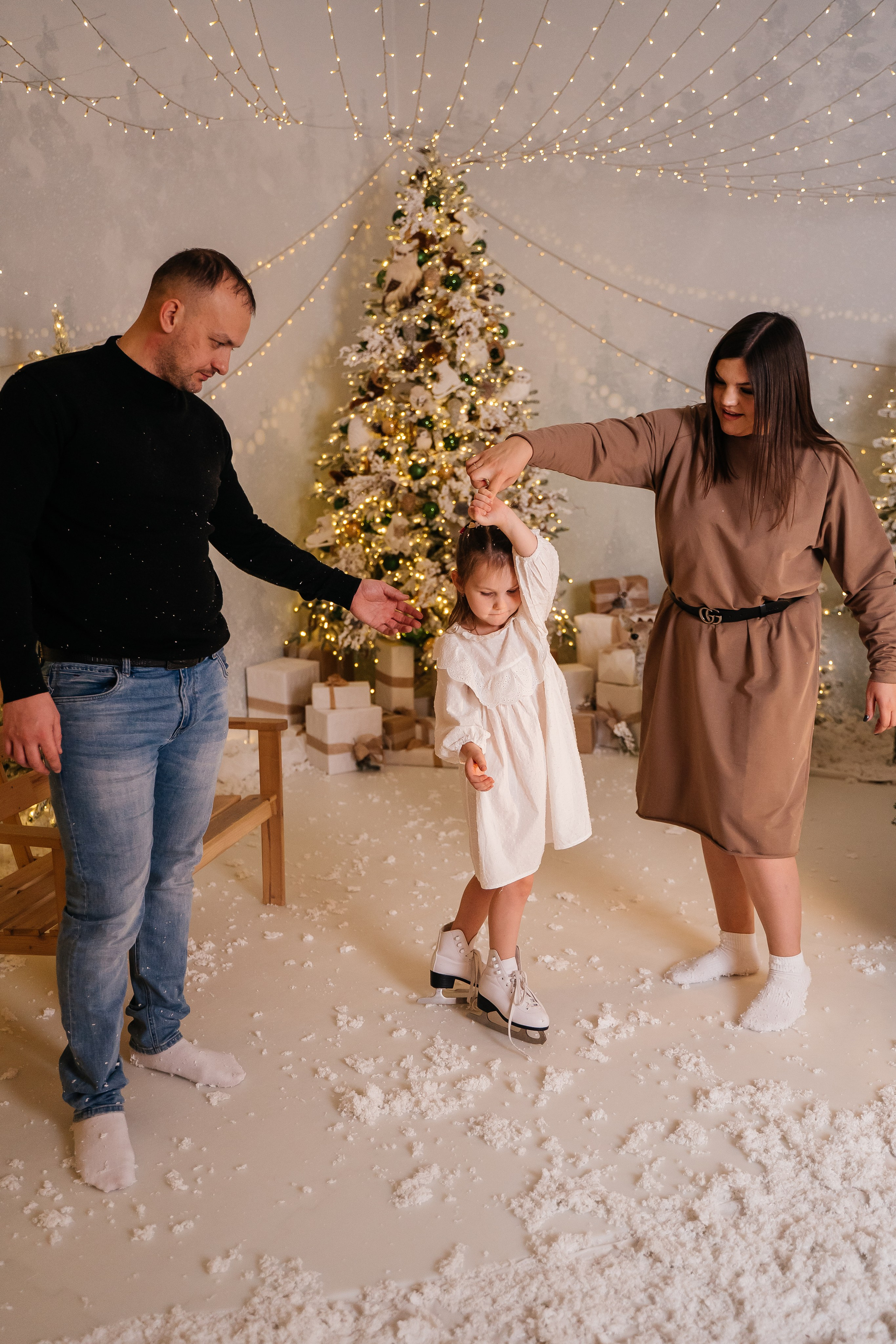 Новогодняя история двух принцесс. Свадебный и семейный фотограф в Новосибирске Синицына Наталья