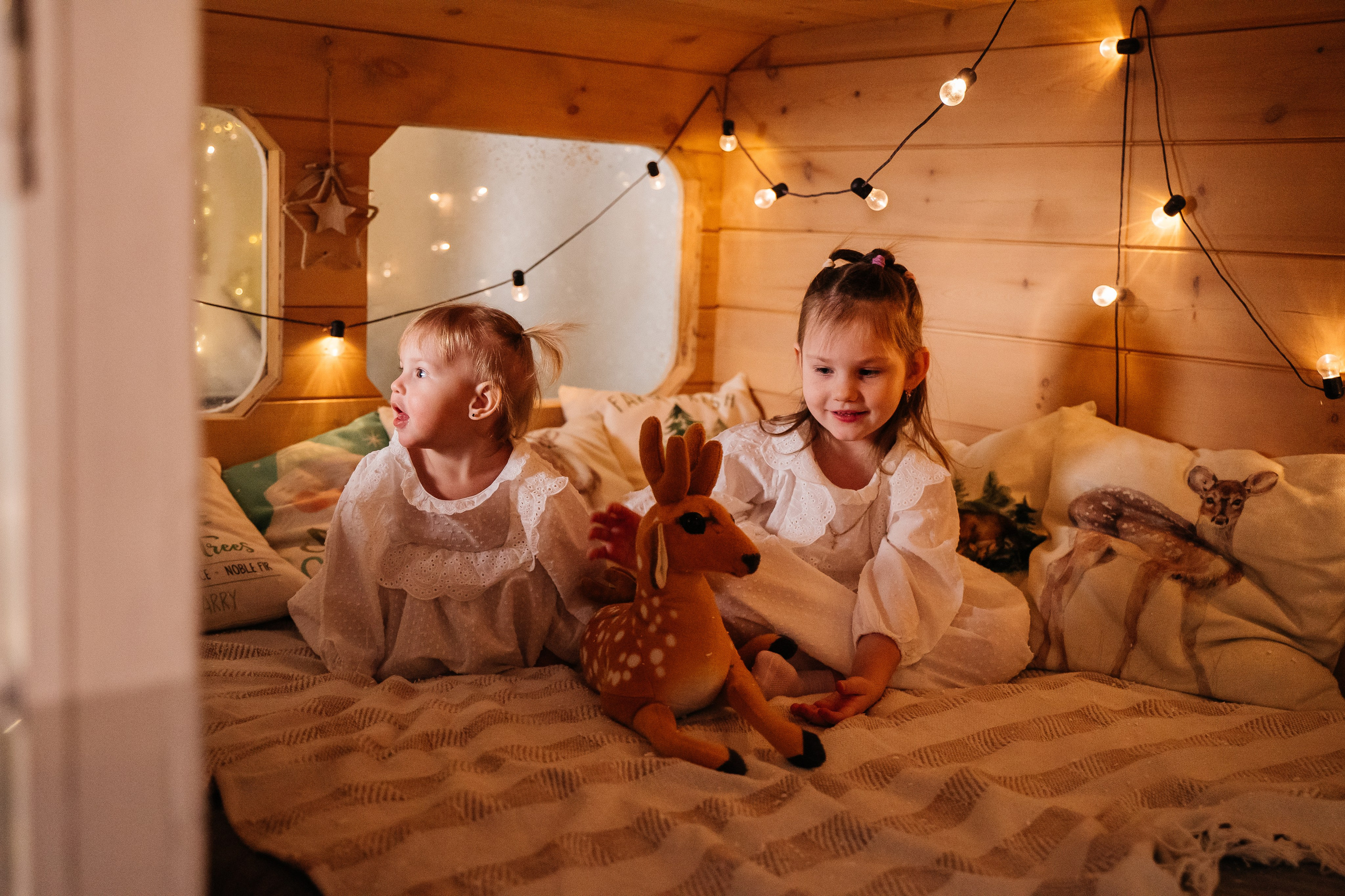 Новогодняя история двух принцесс. Свадебный и семейный фотограф в Новосибирске Синицына Наталья