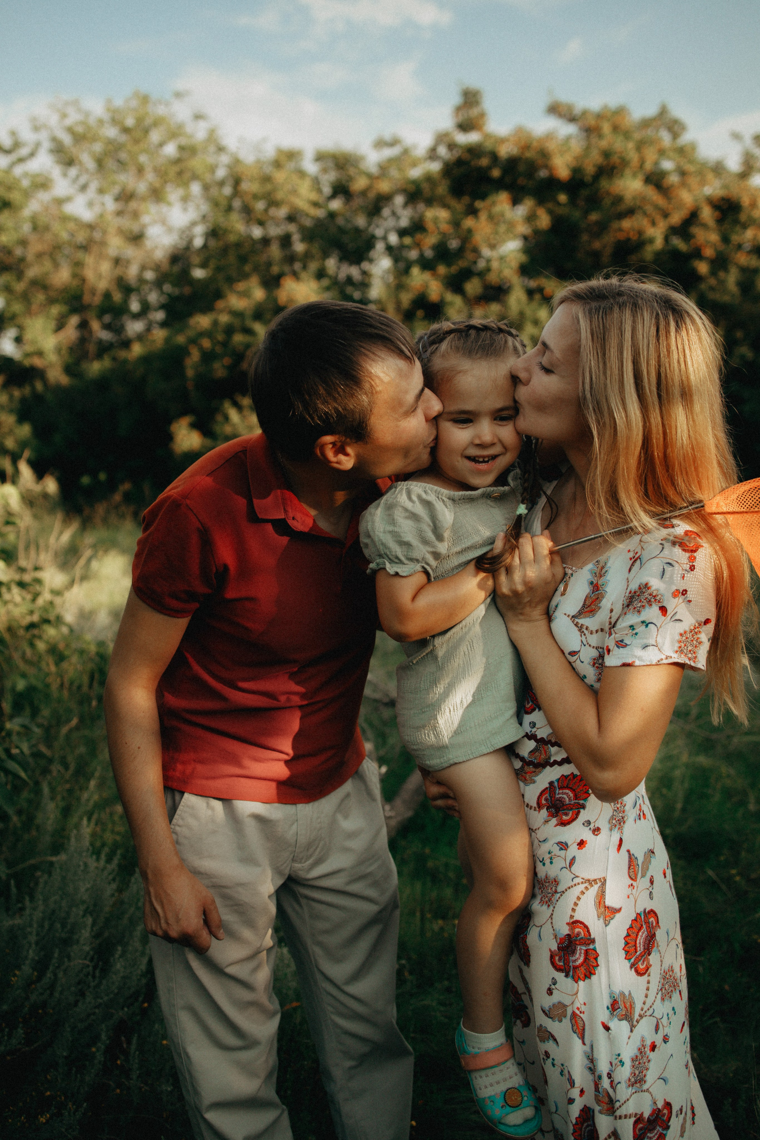 Одним летним вечером. Lifestyle семейный и детский фотограф в Омске Иванова Екатерина