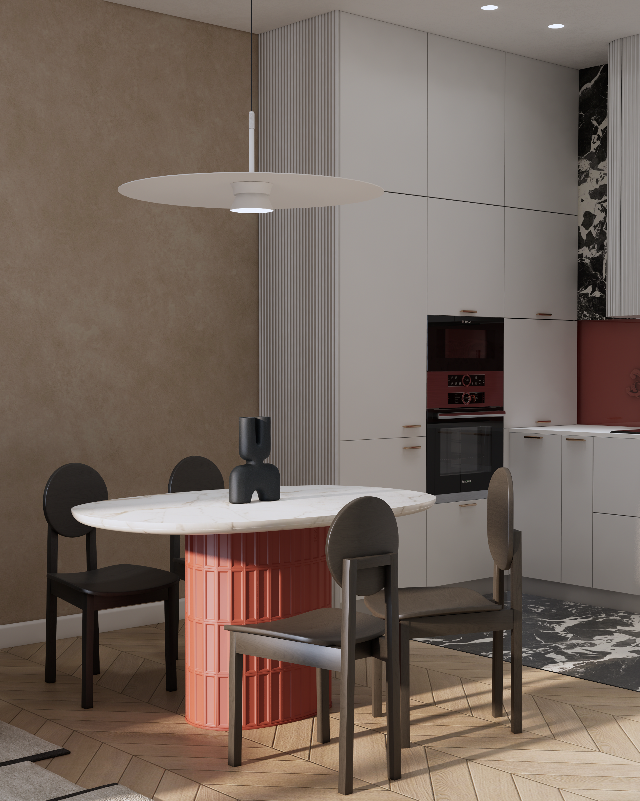 P.U.L.S.E Living Room | Design & Visualization. Интерьерная визуализация SketchUp+Enscape