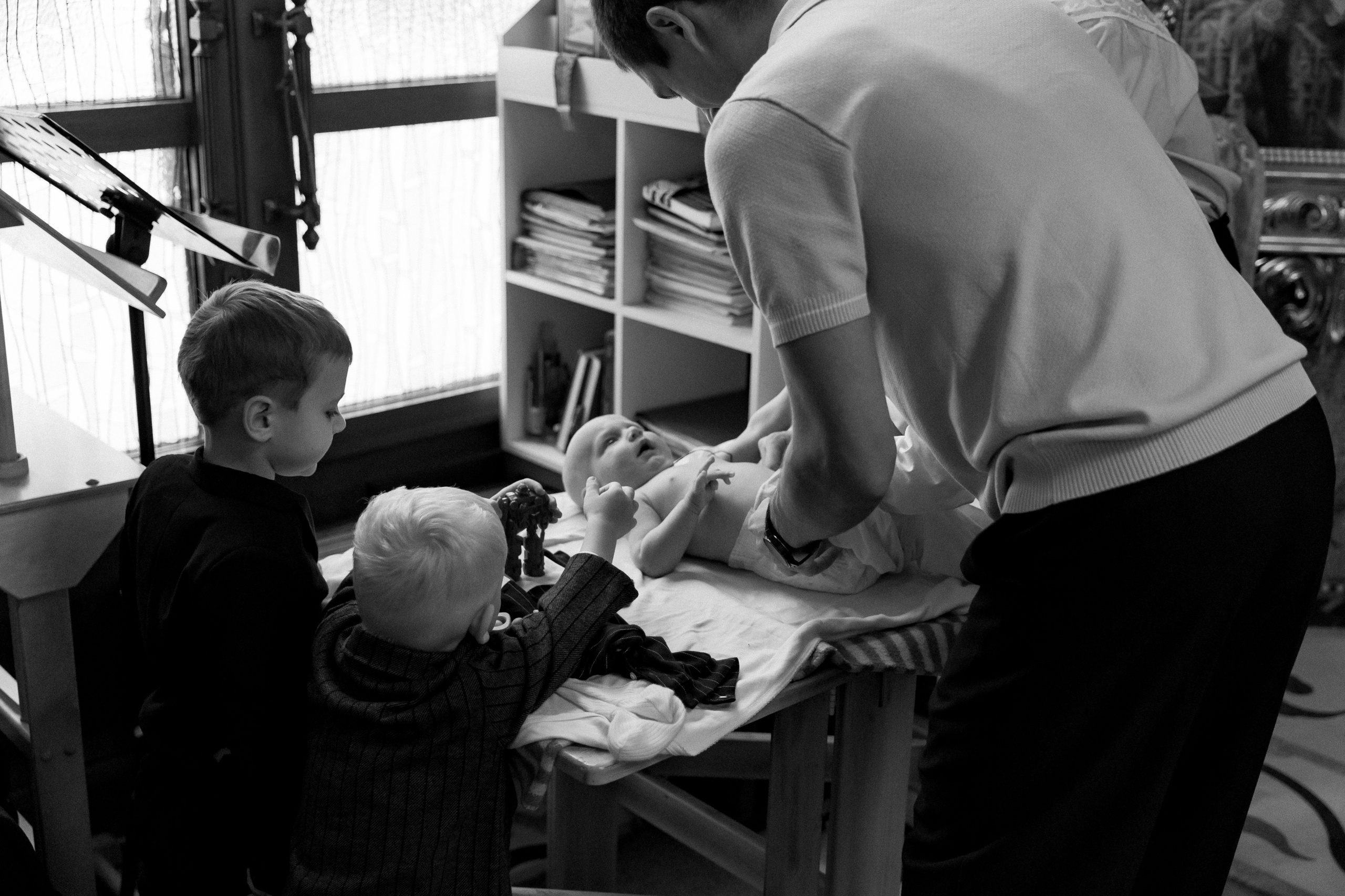 Крещение Ивана в часовне Серафима Саровского