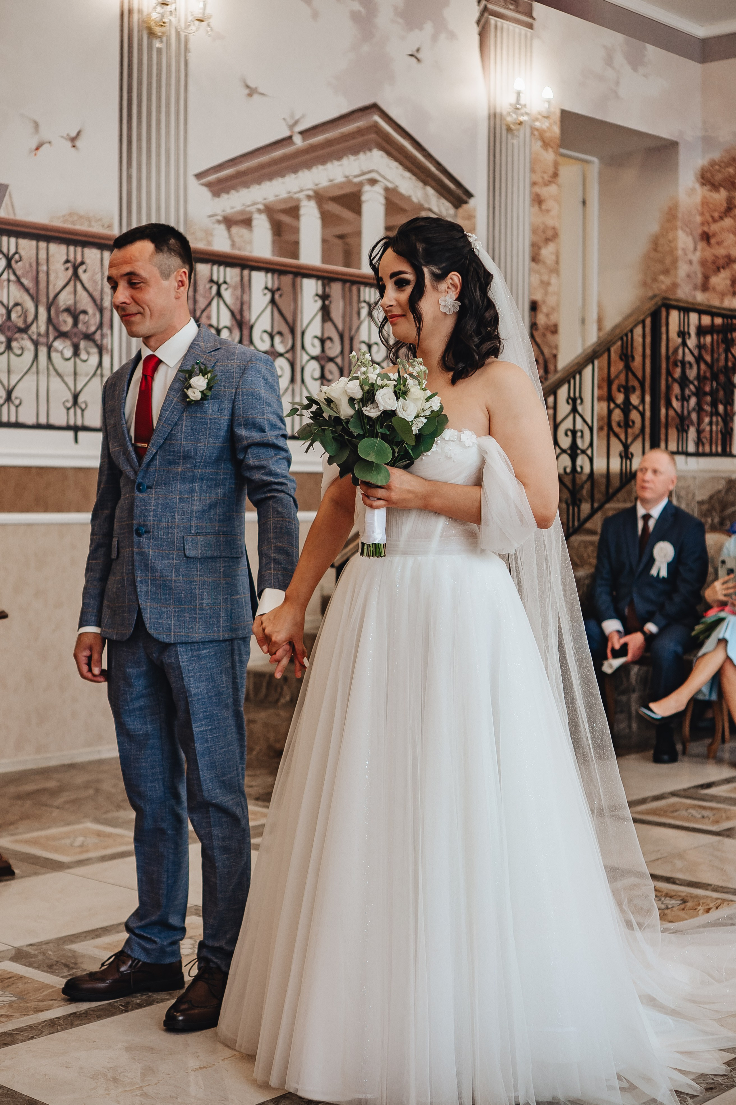 СВАДЕБНАЯ СЬЕМКА В ЗАГСЕ НА МОСКОВСКОМ ПРОСПЕКТЕ. Профессиональный фотограф, Санкт-Петербург — Виктория Богомолова