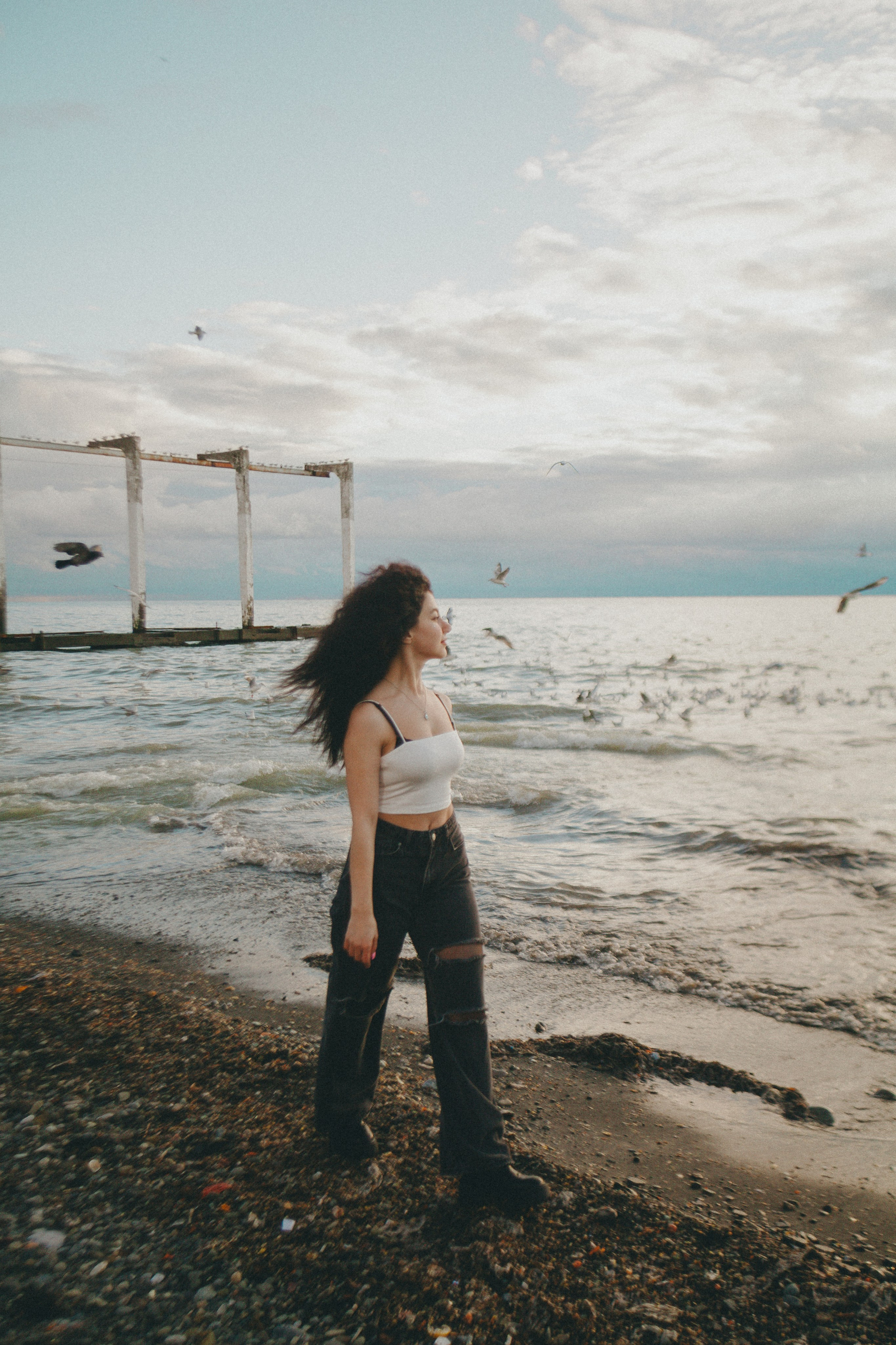 На улице. Интерьерный фотограф в Москве Дарья