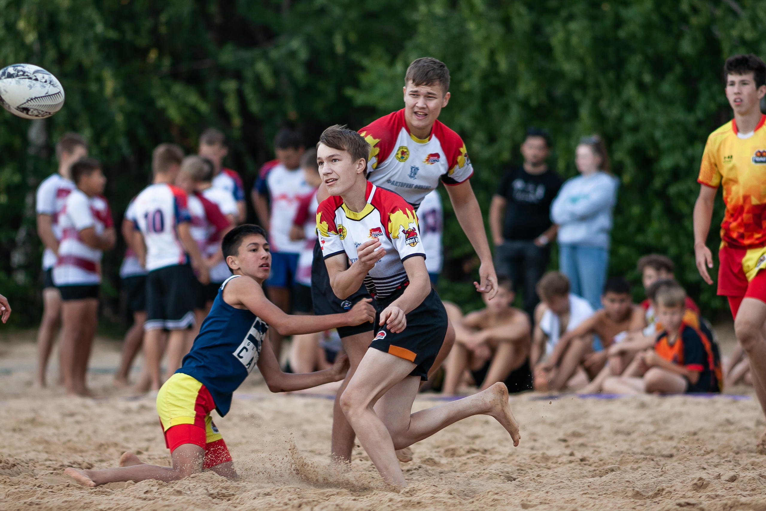 «Кубок «Молота» по пляжному Регби. Фотография