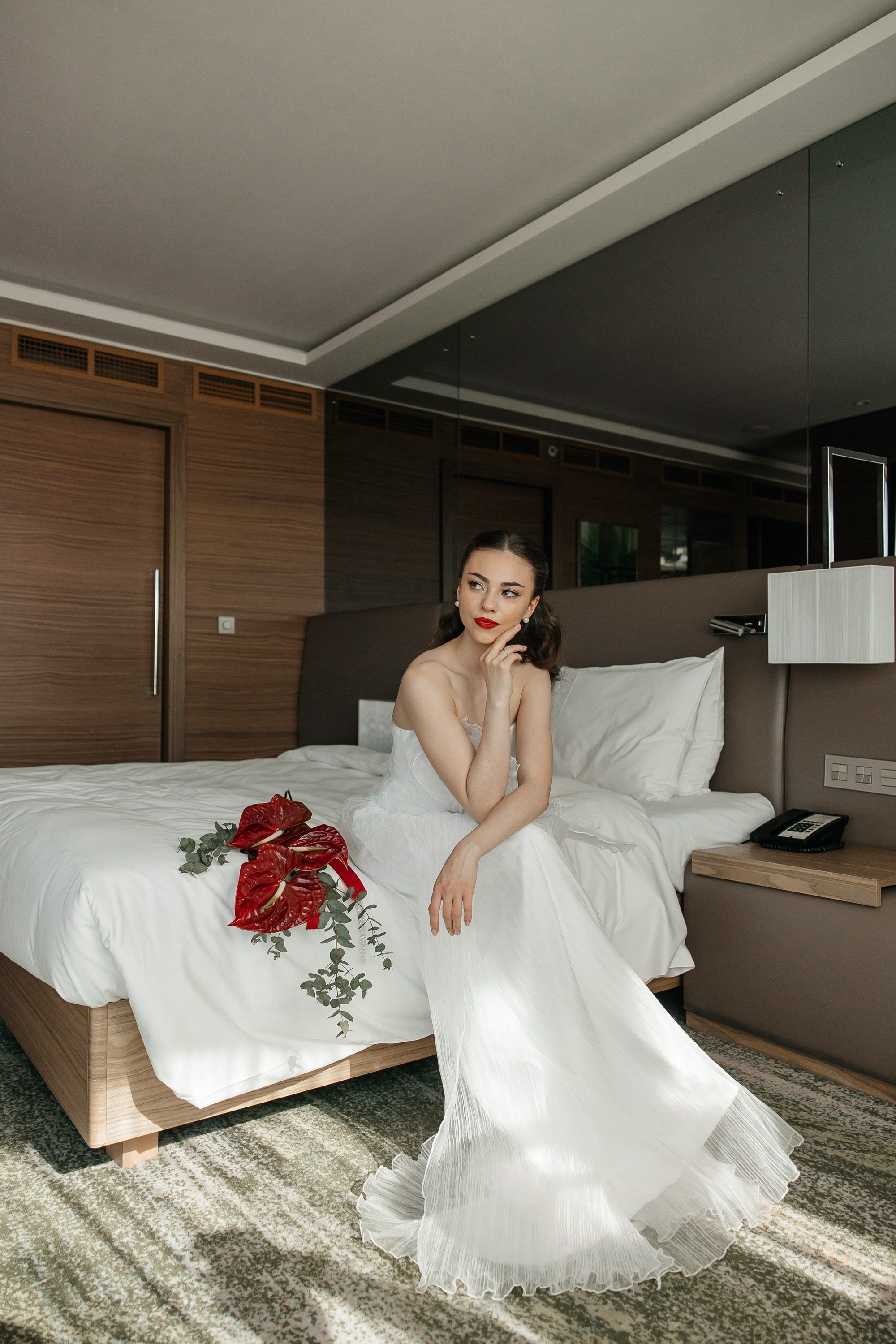 Свадебная фотосессия в&nbsp;отеле Radisson Blu Olympiyskiy