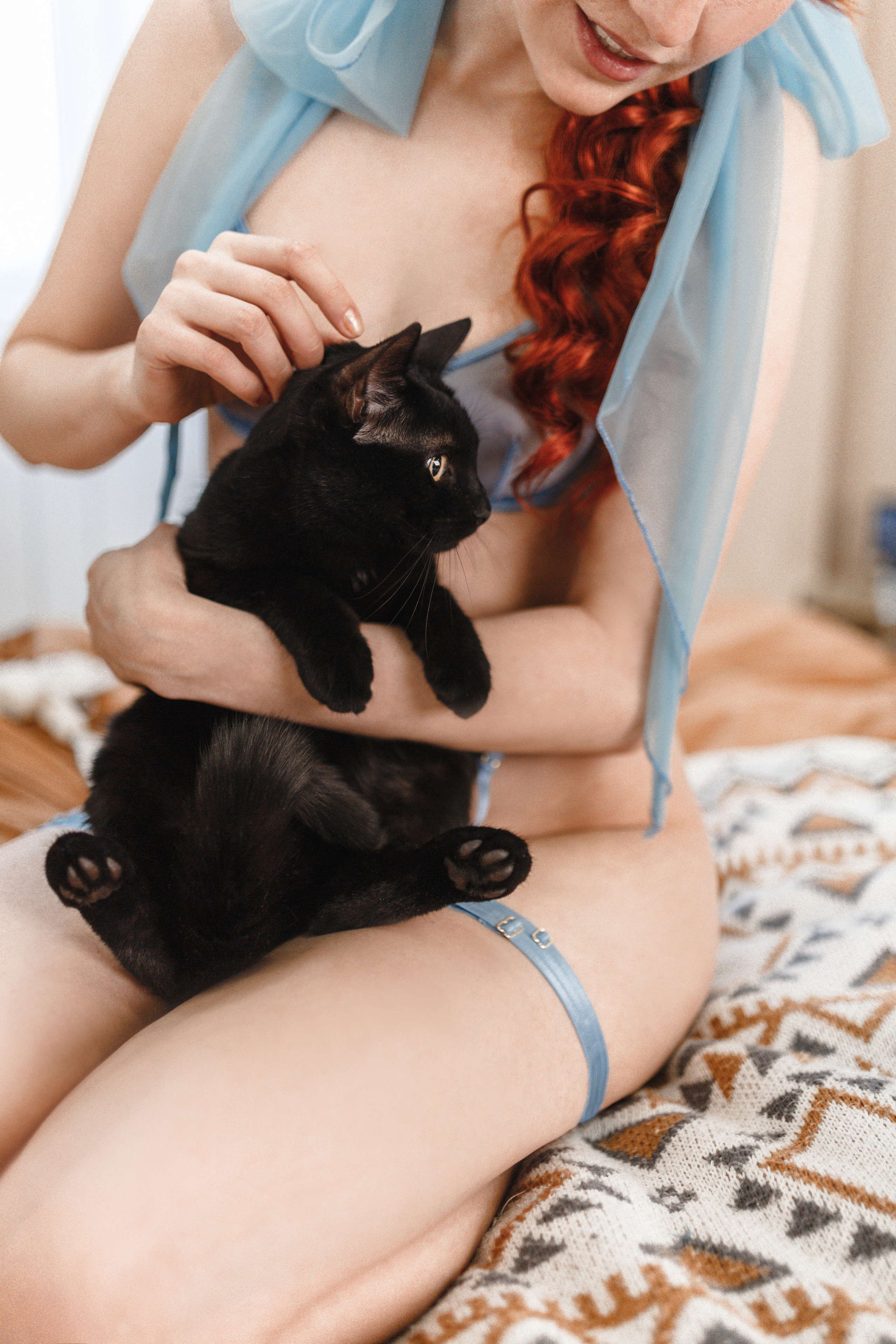 Фотосессия с котиком. Фотограф Вероника Галицкая