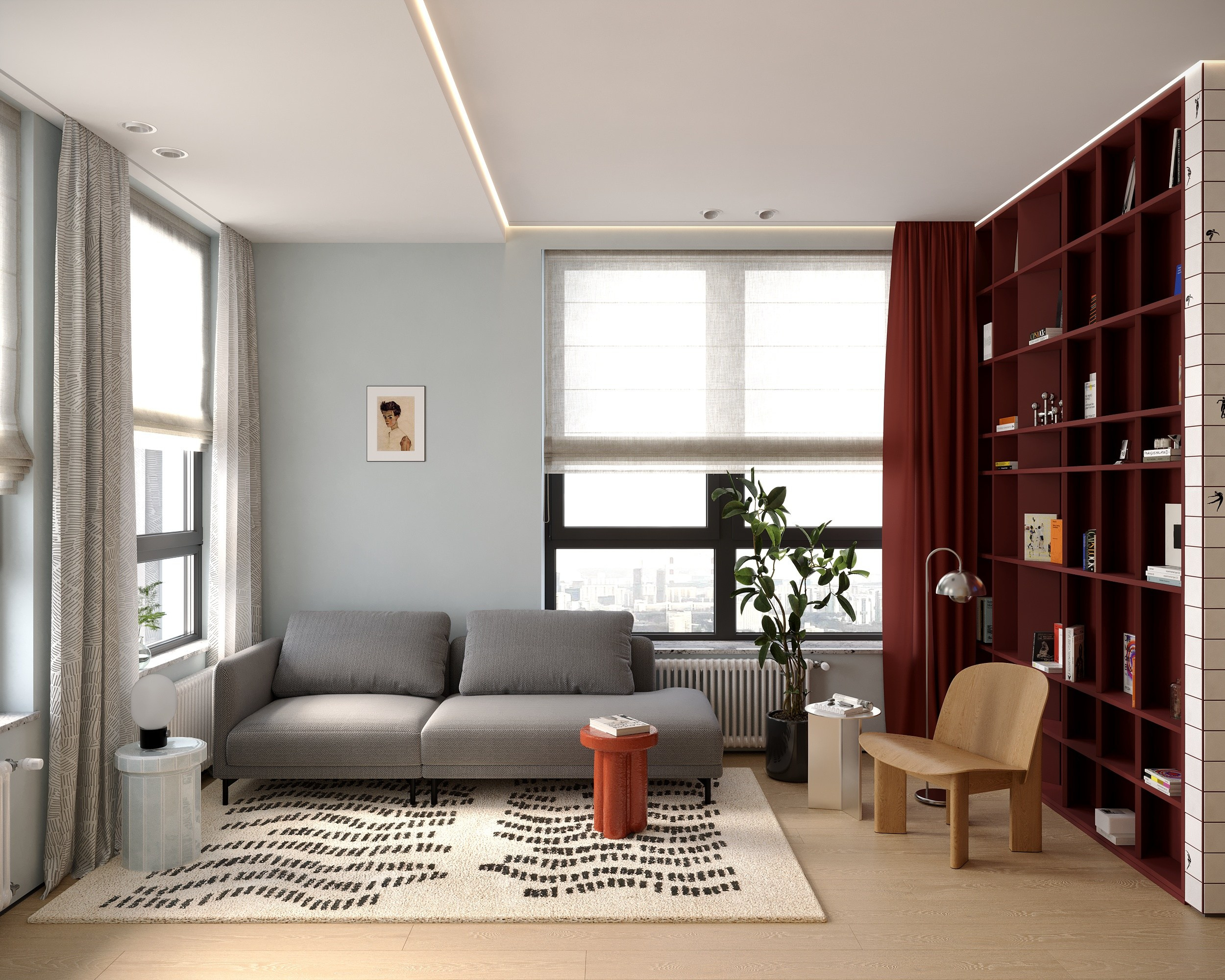 ЖК «Архитектор». 3d визуализатор интерьера Нургалиева Диана