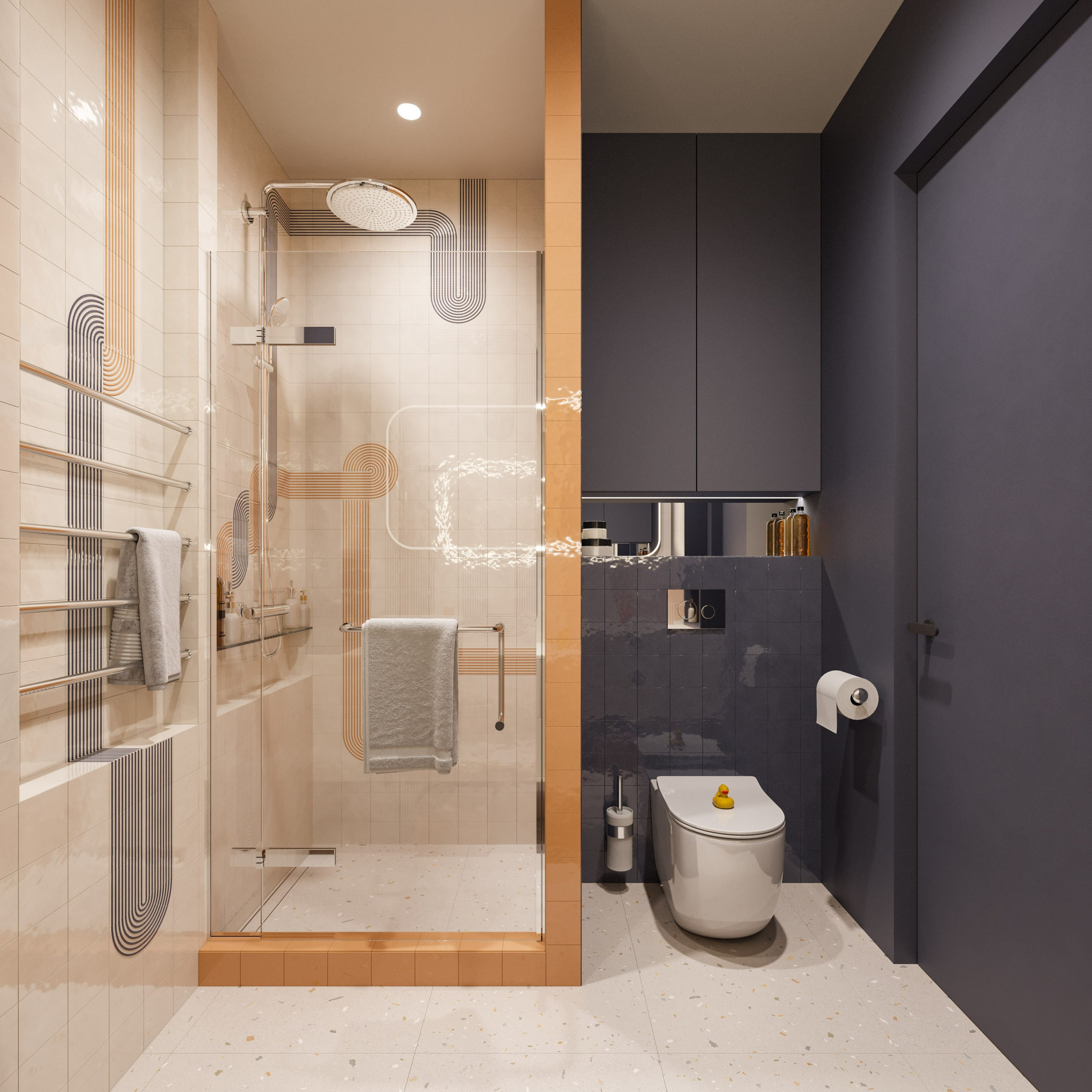 3D Визуализации Квартиры с Цветовыми Акцентами | Портфолио. Визуализатор интерьера в Москве | Брагин Кирилл