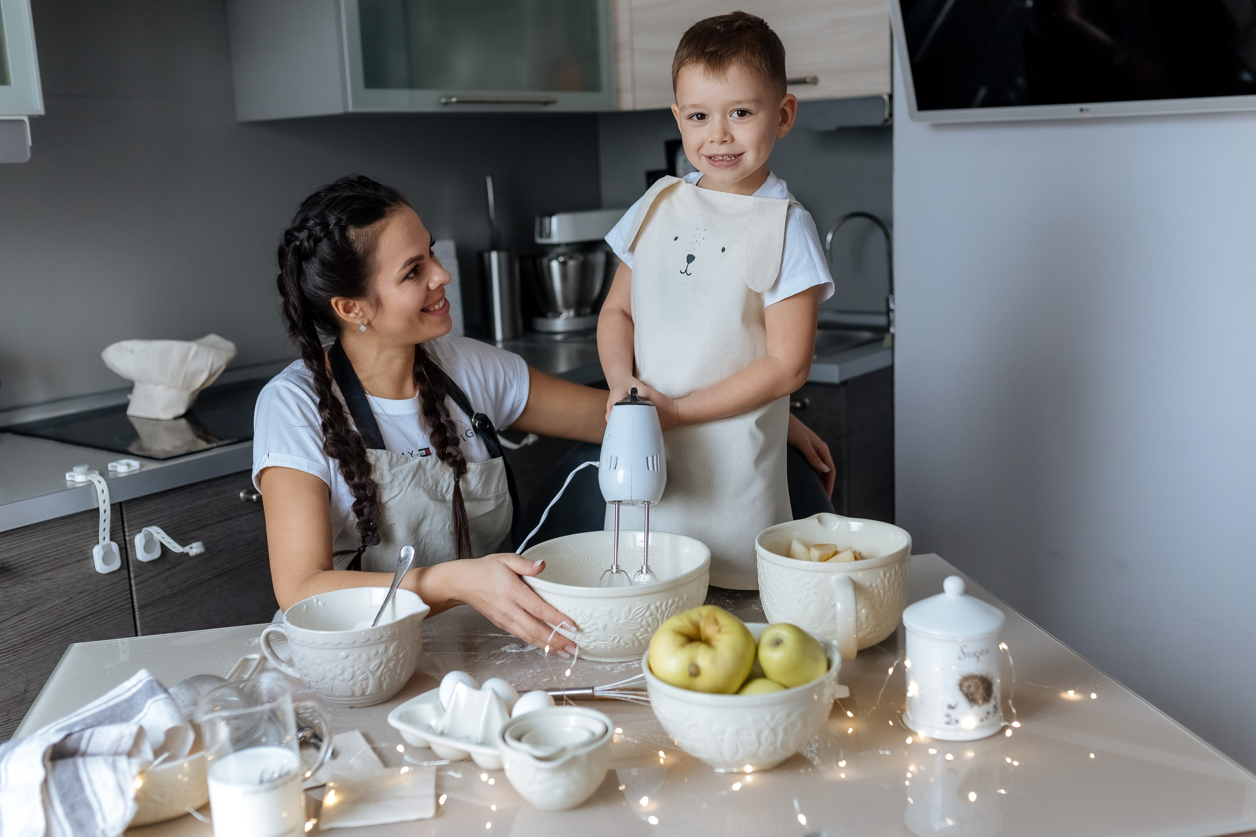 Тамара и Даня. Готовим вместе!. Профессиональный фотограф, Москва |Видное Елена Елизарова