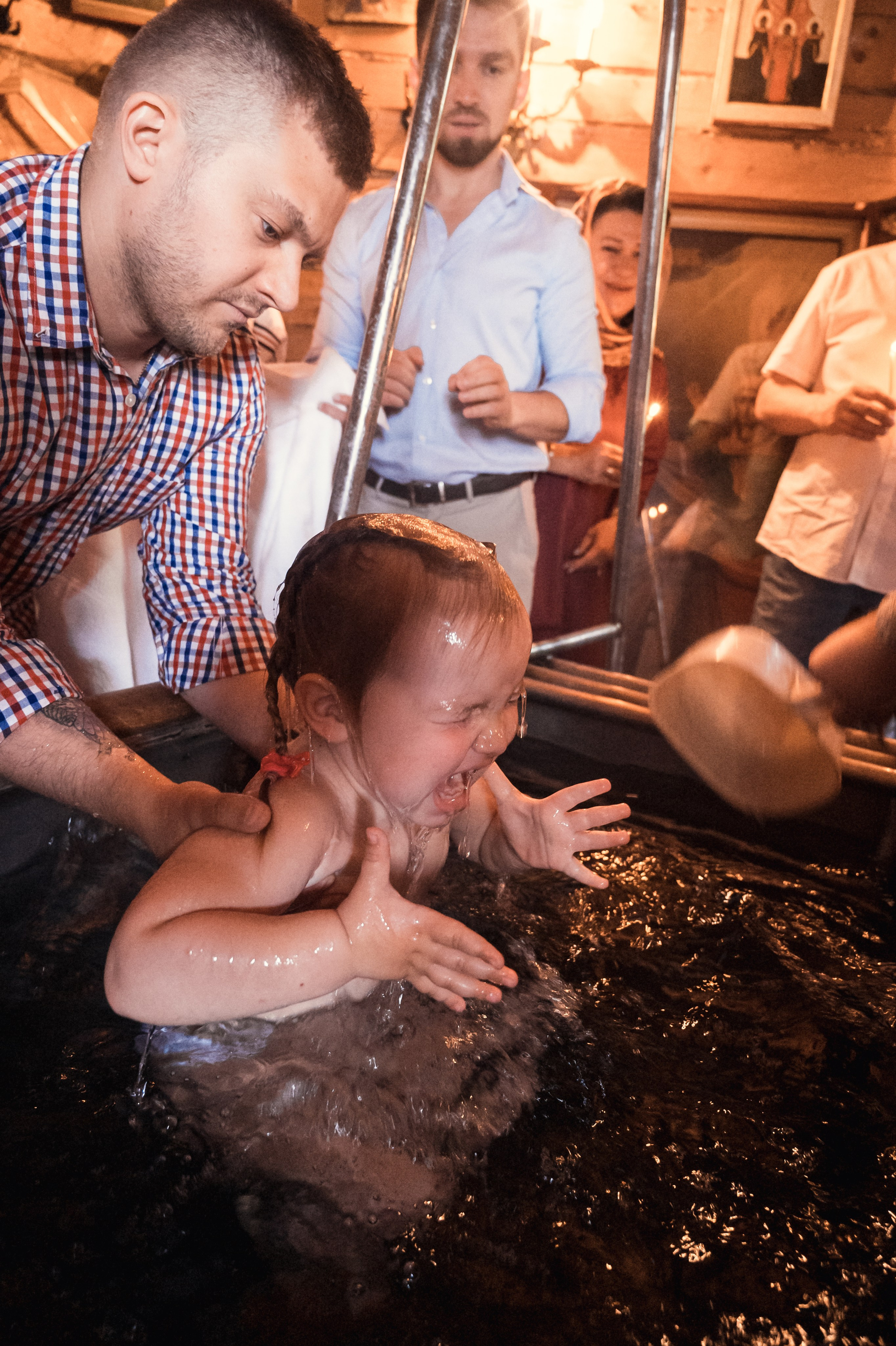Крещение Марии храм на Мосфильмовской. Фотограф Алёна Мил