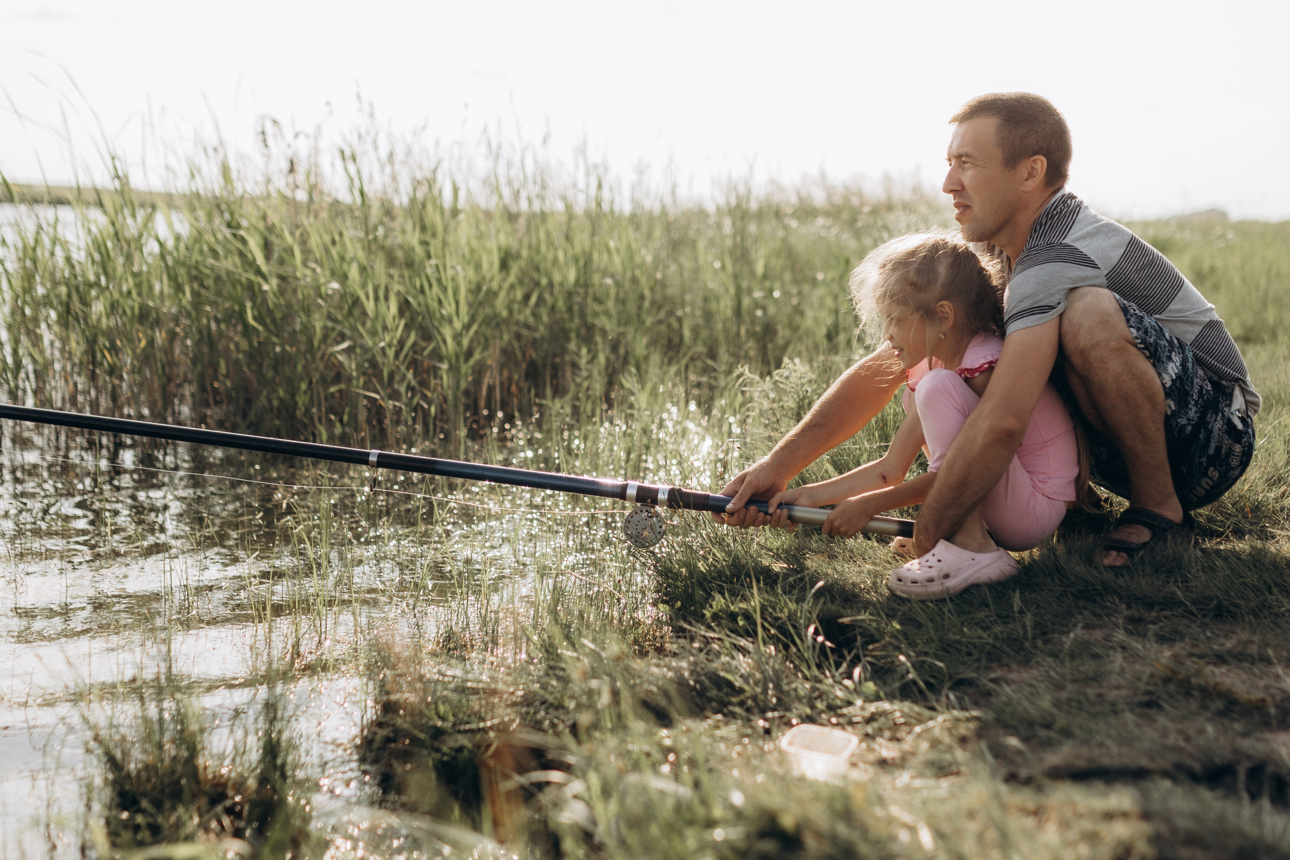 Семейная рыбалка. Семейный фотограф lifestyle в Новосибирске Елена Шпилевая