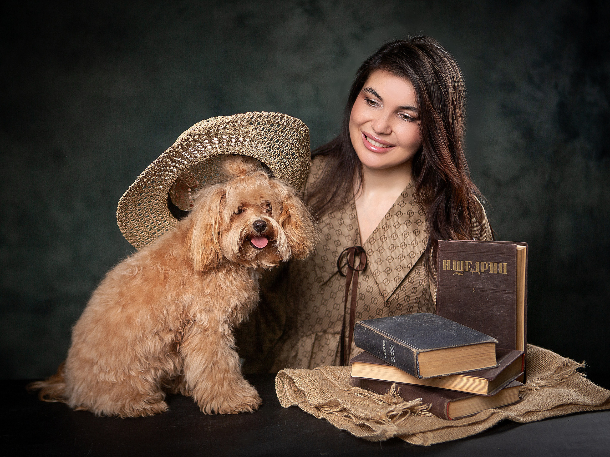 Дама с собачкой. Фотограф Мария Кольцова