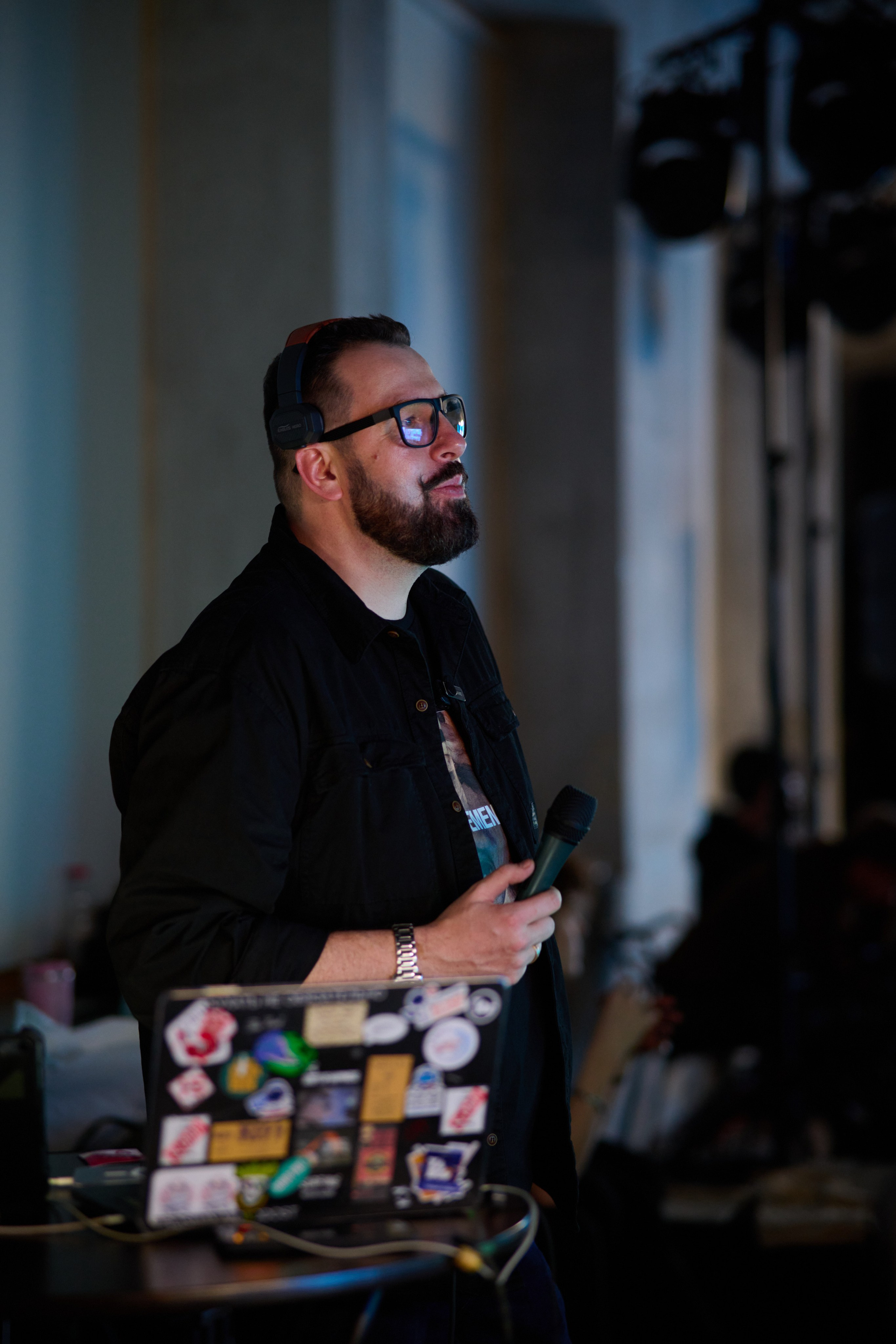 Backstage съёмка трансляции ВТБ Именные гранты 2025