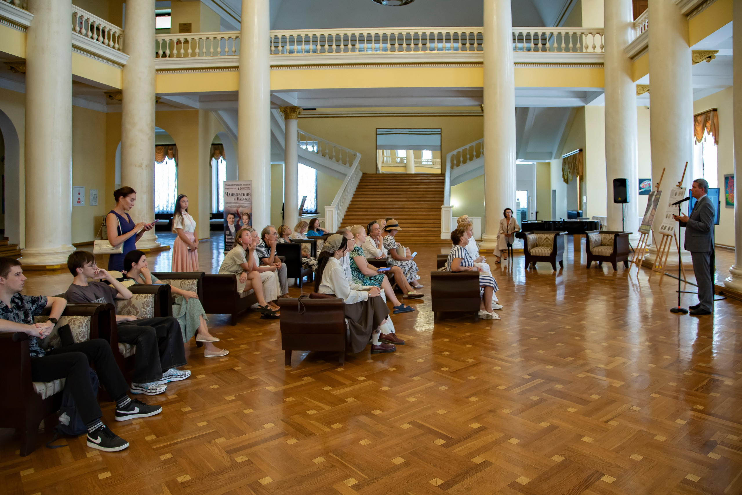 Чайковский и Надежда премьера спектакля Зимний театр Сочи. Фотограф в Сочи Юрий Шептаев