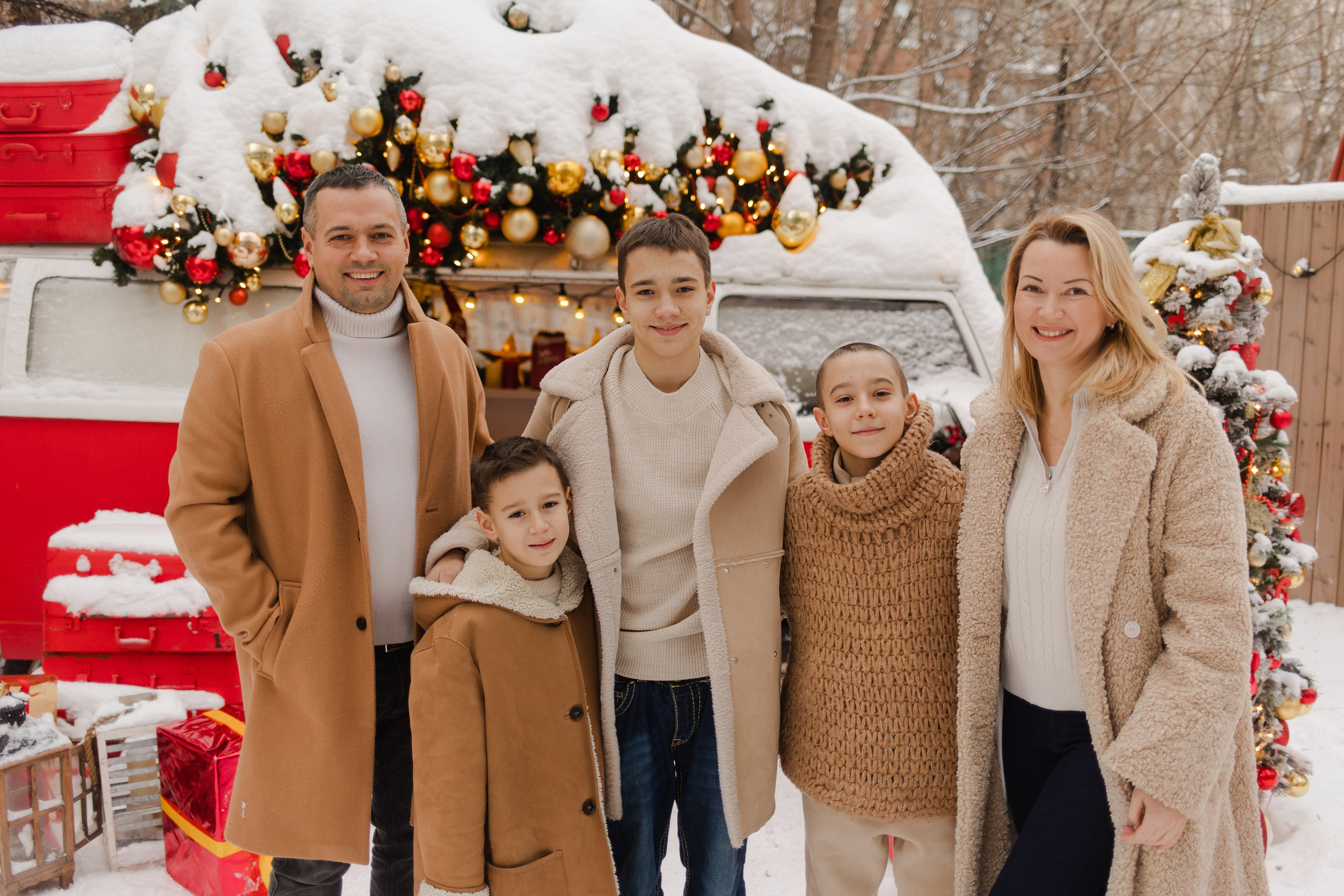 Эдик Карина и дети. Семейный и детский фотограф в Москве Кузьмина Мария