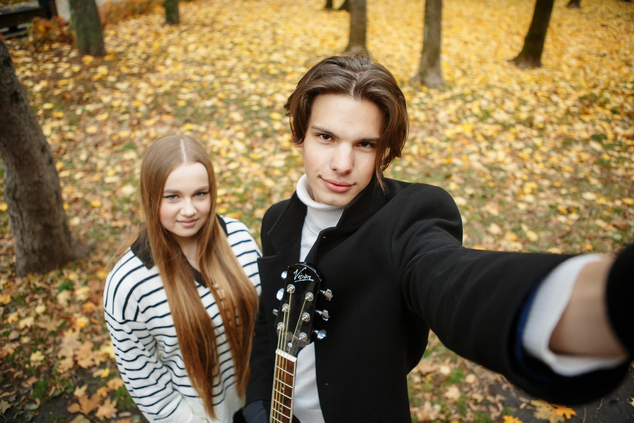 Осень Гимназия 12 11 В 2023 г. Свадебный и портретный Фотограф в Липецке Дмитрий Котюков