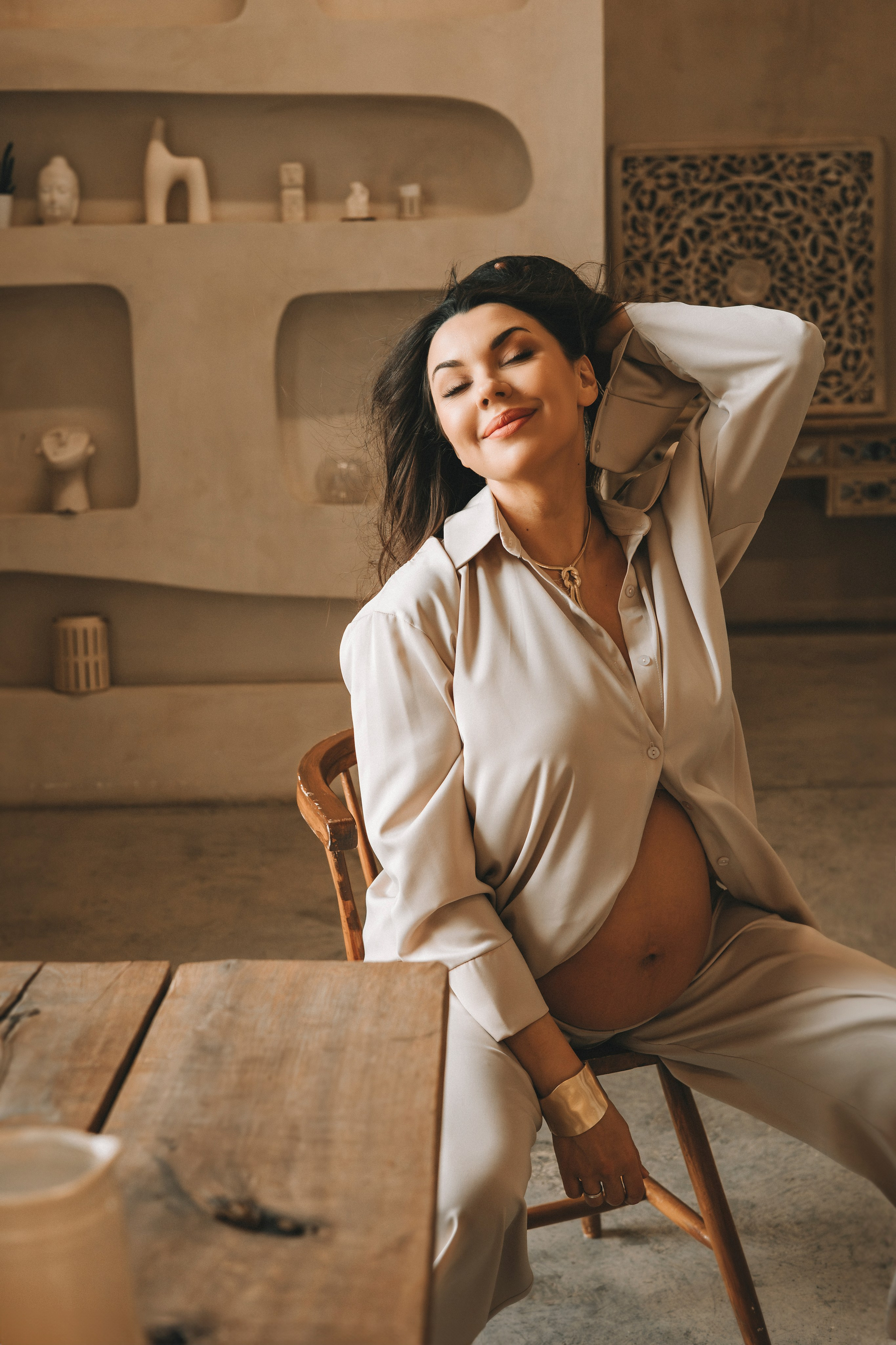 позы для фотосессии беременной