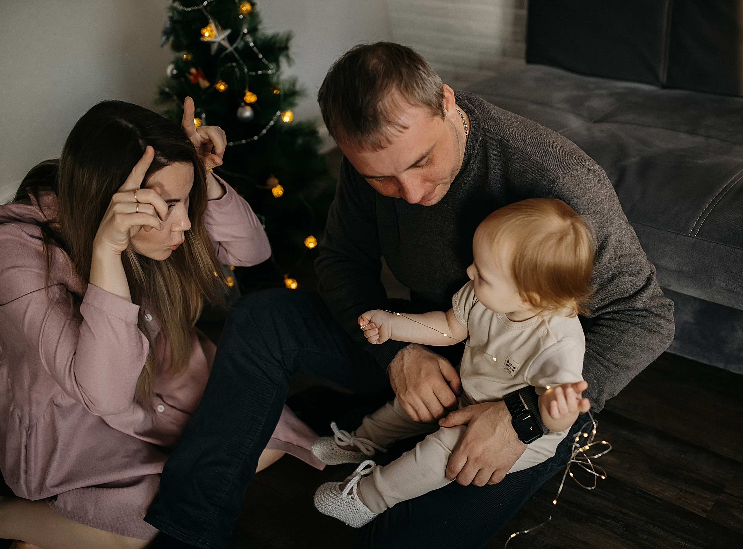 Первый новый год Полины. Семейный фотограф Анастасия Шайхутдинова