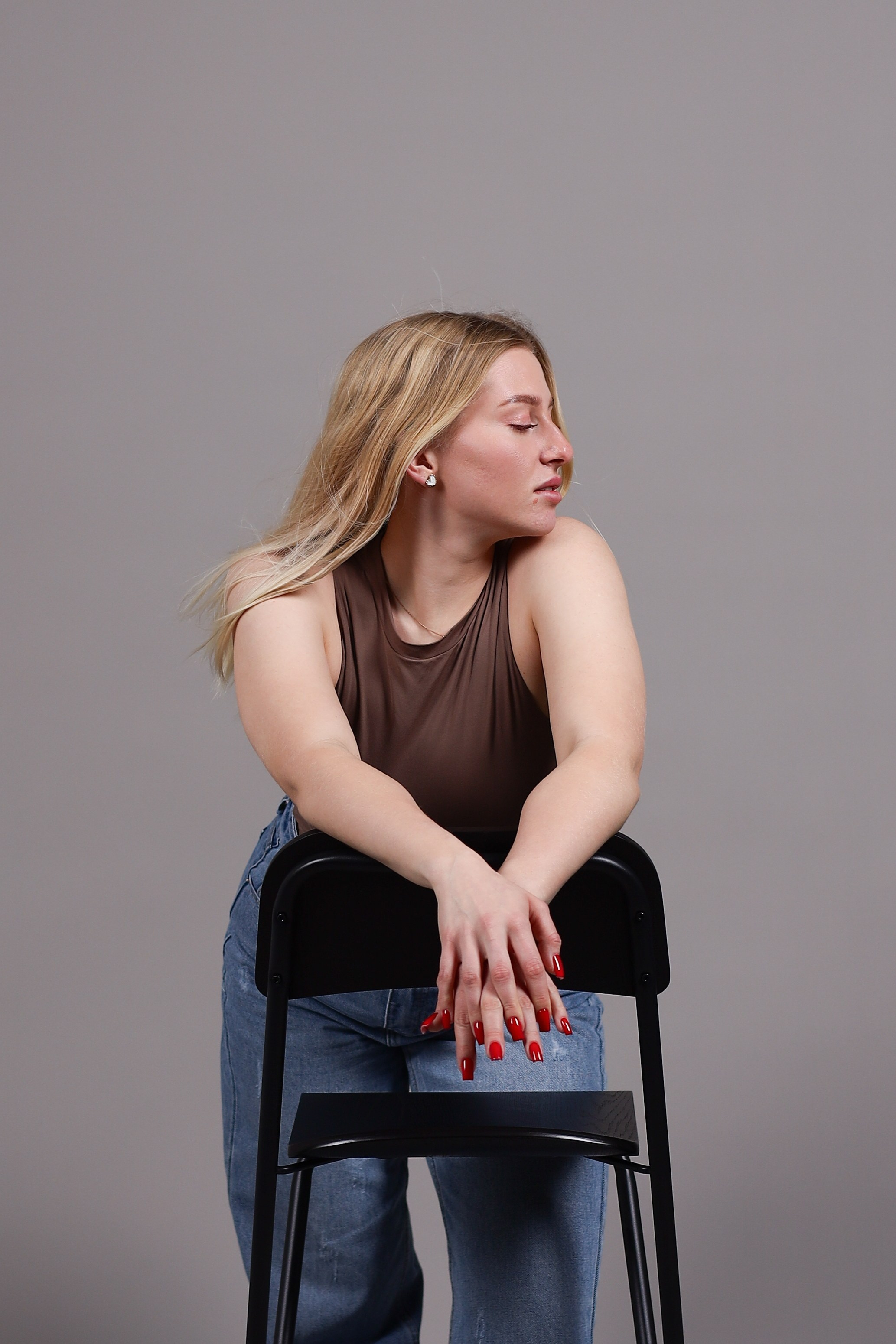 Красивая фотосессия в городе Чехов. Фотосессия в студии. 