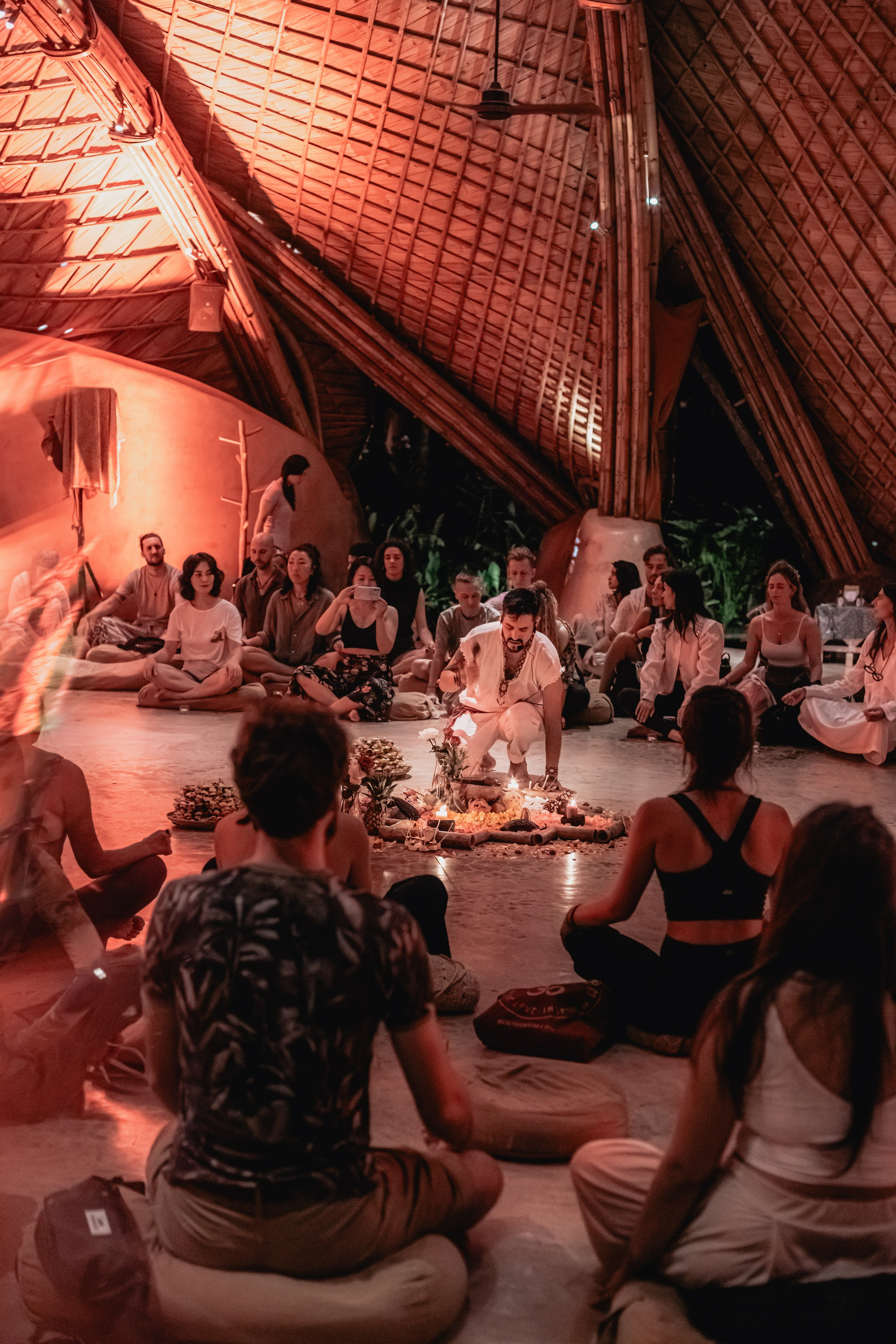 Cacao ceremony Full moon jan w Juan. Mariam Bagdasaryan