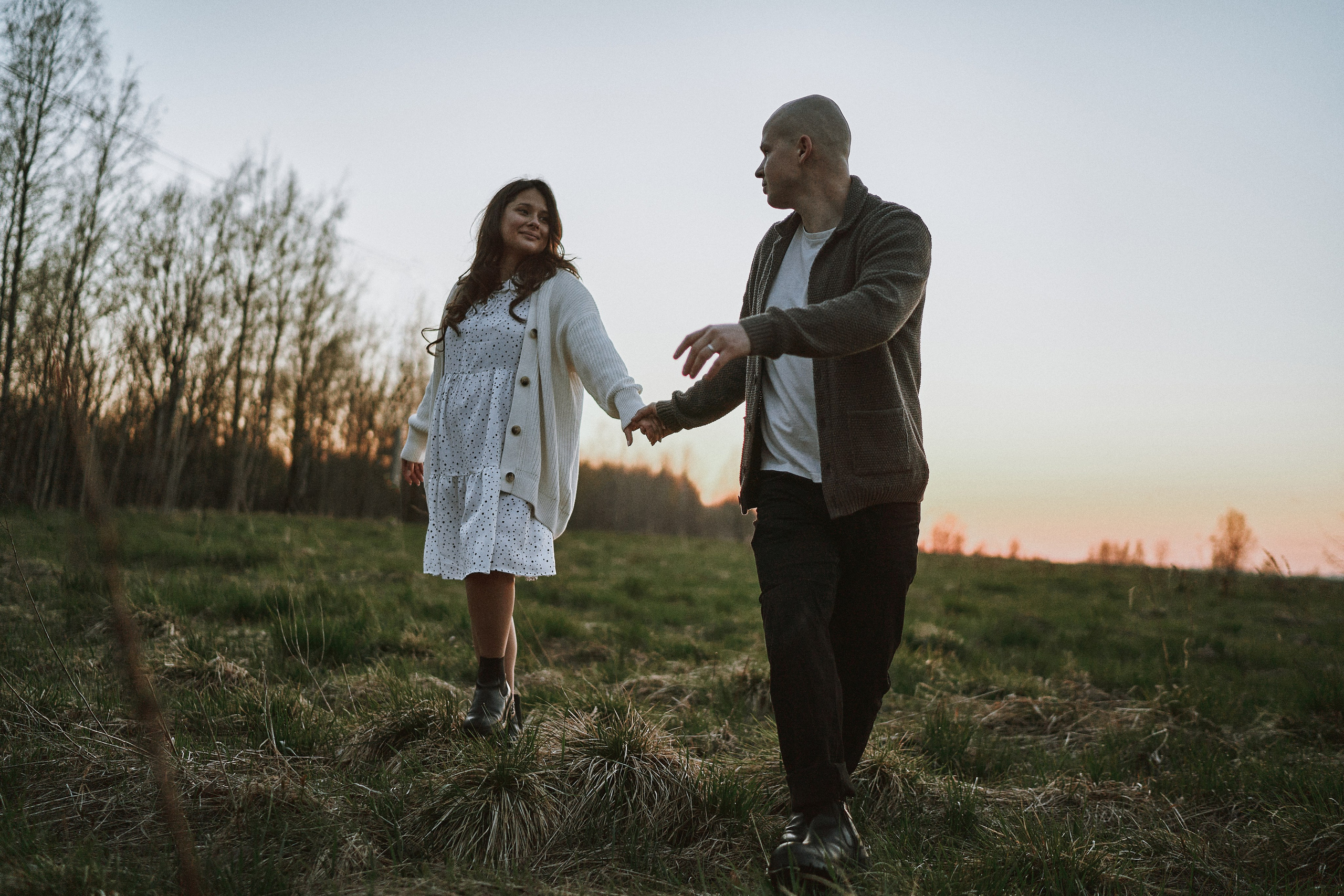 Катя, Миша и малышка. Фотограф в Санкт-Петербурге | Аня Маленчук