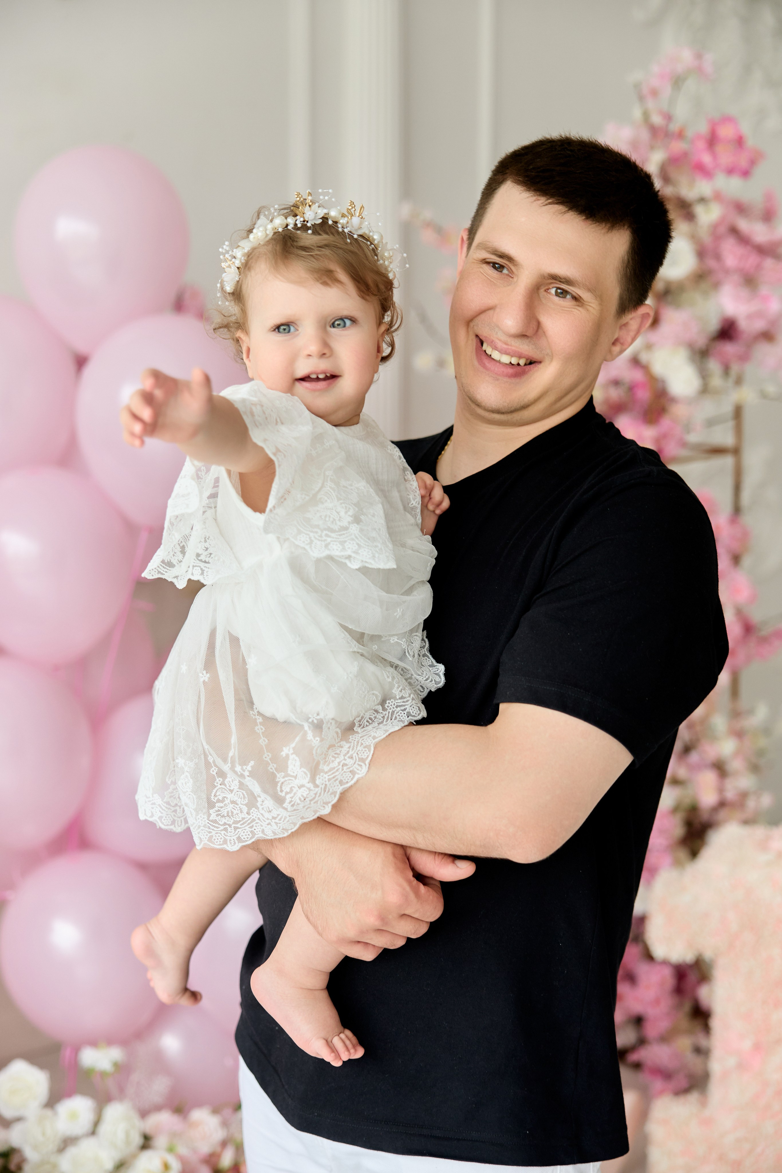 Евочка и родители 1 годик. Kharchenkotatianaweddingphoto