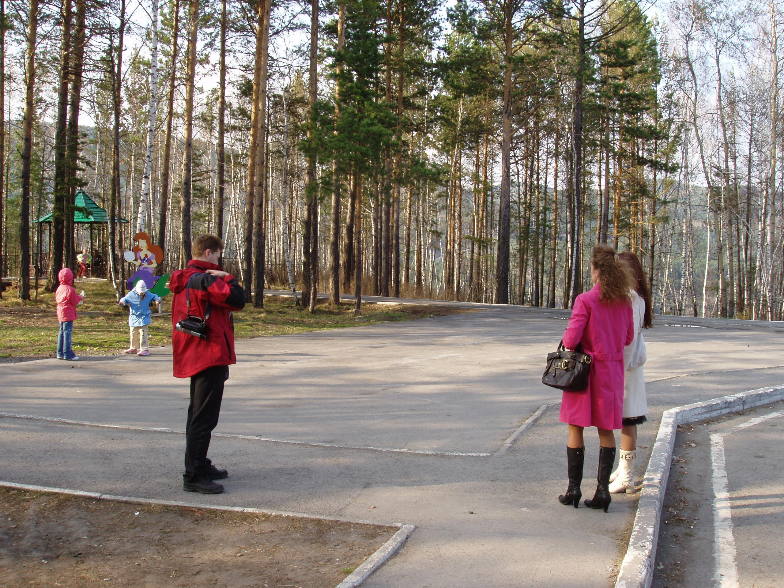 Смотровая площадка с Зевиными 30.04.2007. Семейный, Свадебный фотограф СПБ Питер— Романова Екатерина