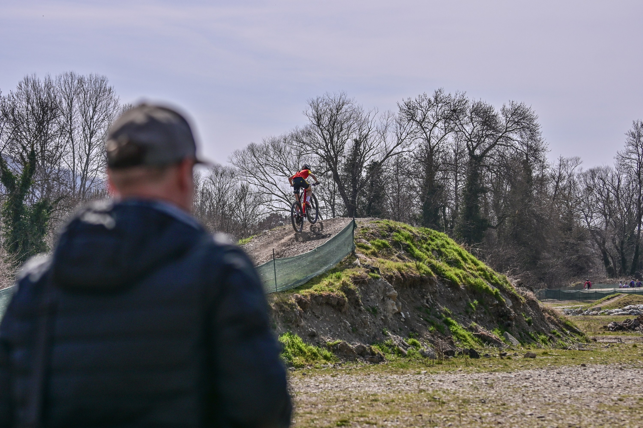 Маунтинбайк, кросс-кантри в Архипо-Осиповке 16 марта 2025. Спортивный фотограф, фотожурналист Павел Ларькин