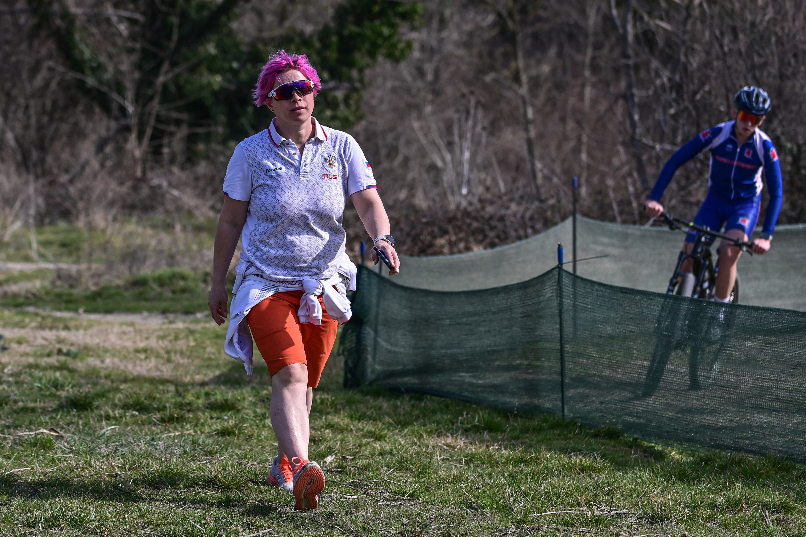 Маунтинбайк, кросс-кантри в Архипо-Осиповке 16 марта 2025. Спортивный фотограф, фотожурналист Павел Ларькин