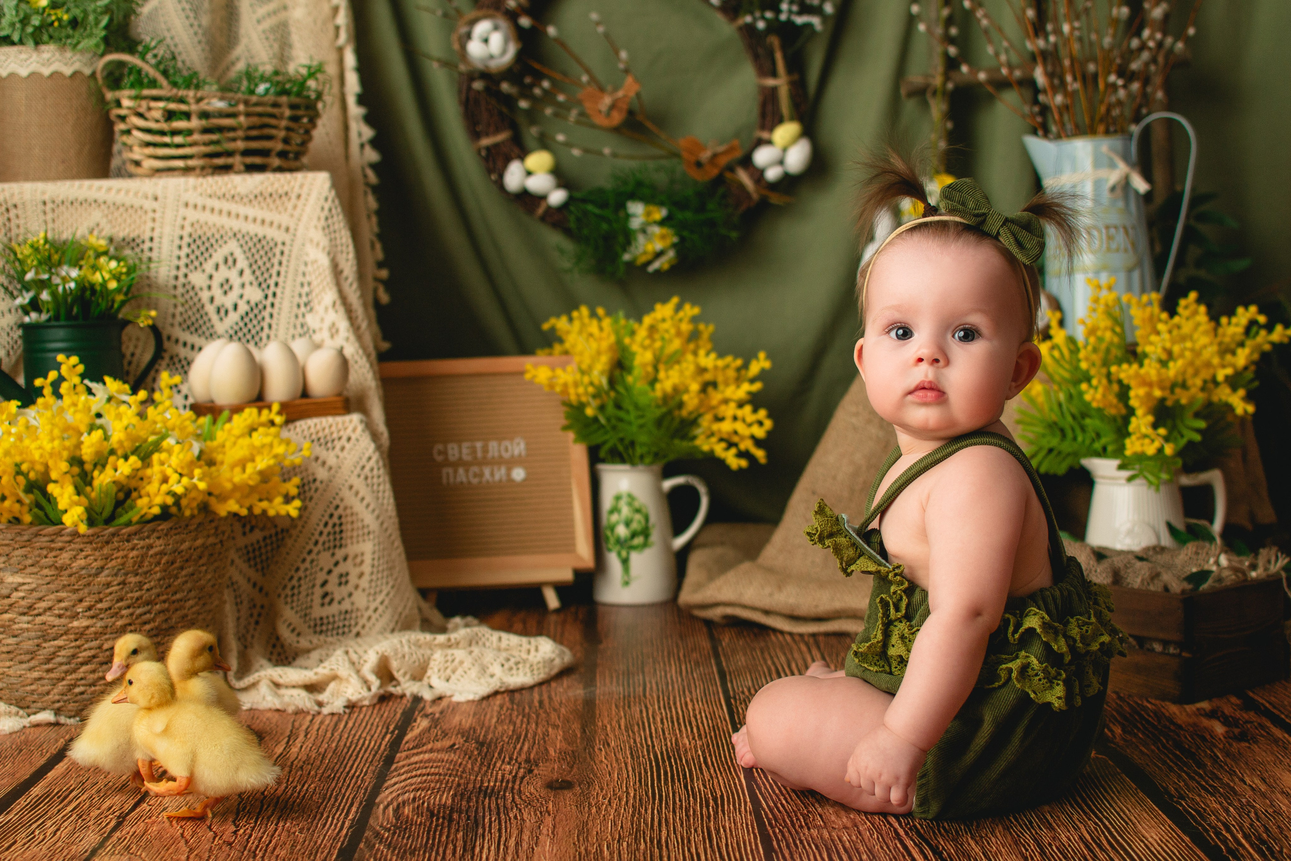 Пасхальный. Фотограф новорождённых в Санкт-Петербурге Наталья Булгакова