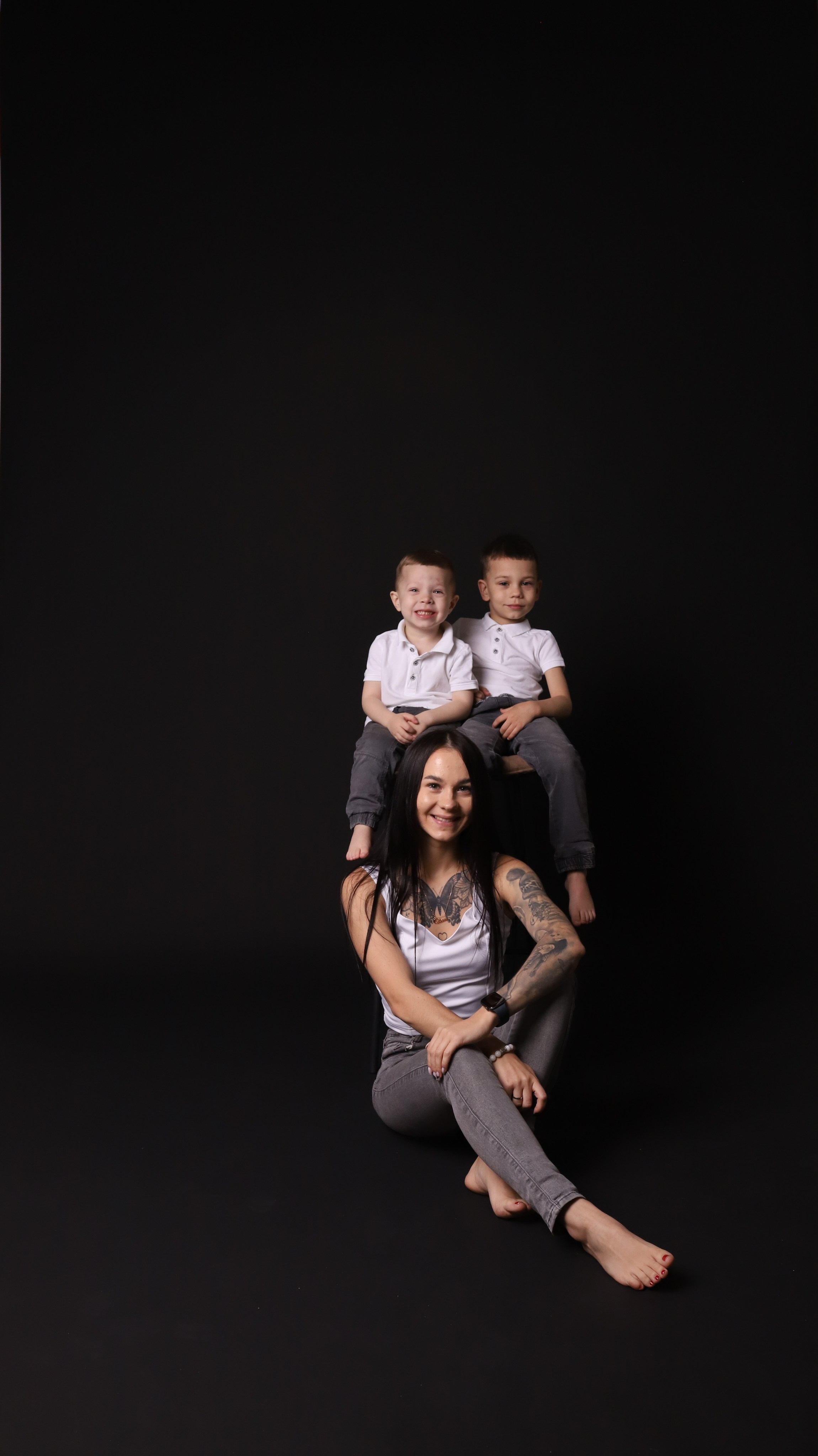 Трио — Антип, Иосиф, Александра. Автопортретная