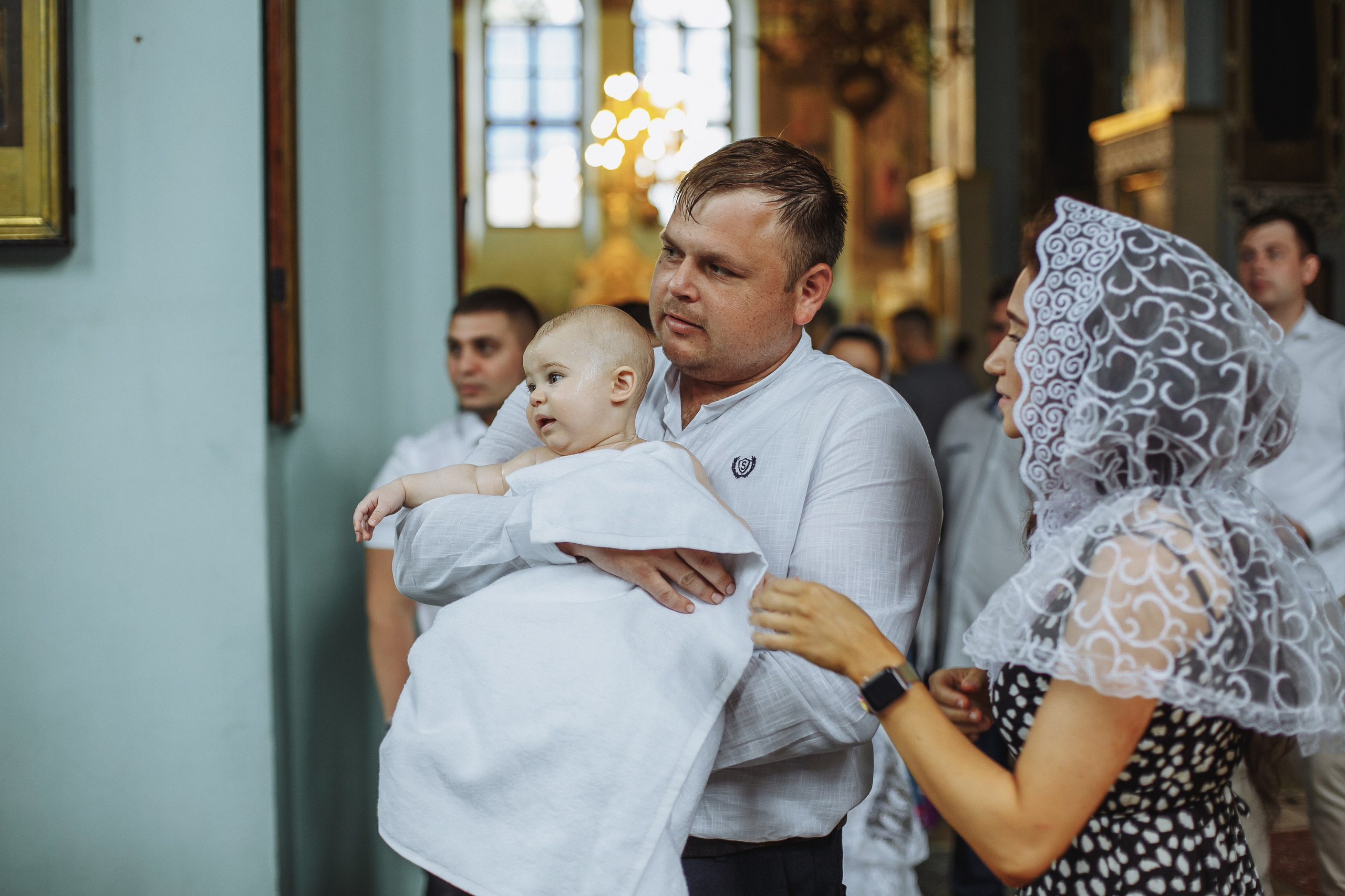 Крещение Софии. Семейный и свадебный фотограф в Саратове Катерина Оленская