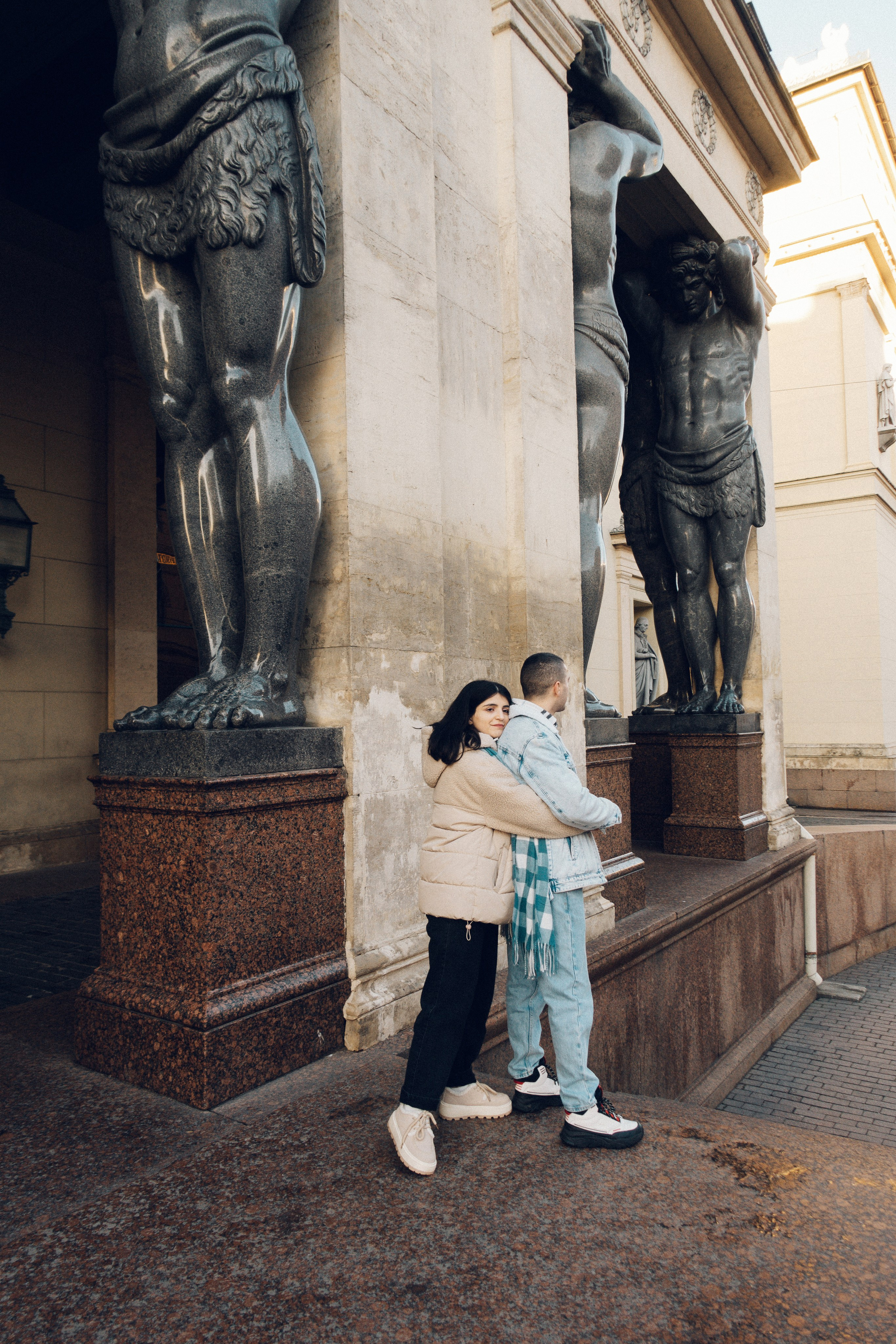 От Дворцовой к Исаакиевскому (зима). Фотограф в Санкт-Петербурге Кристина Брянская
